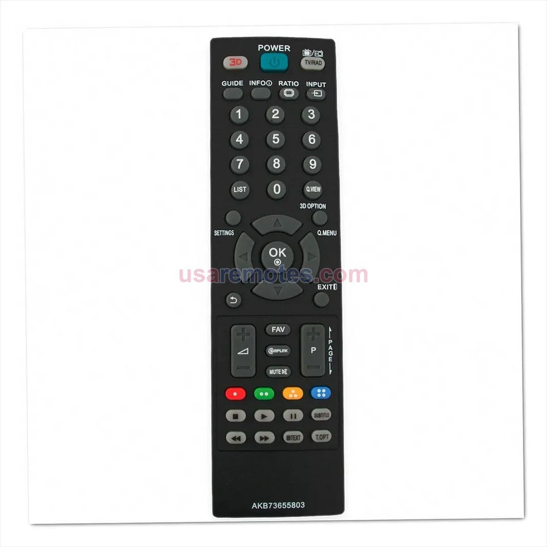 LG 42LM660S660T-ZA remote control replacement LG 42LM660S660T-ZA remote control replacement