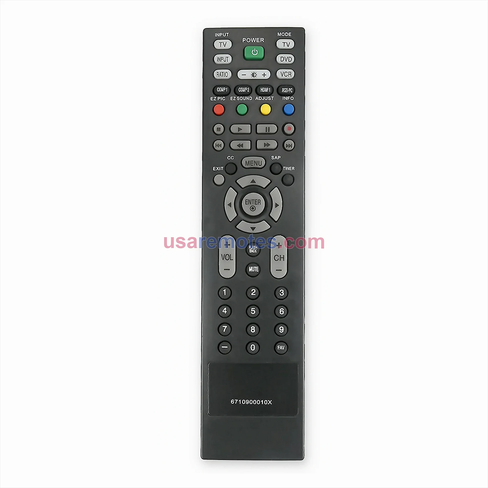 LG 42PC1RV remote control replacement