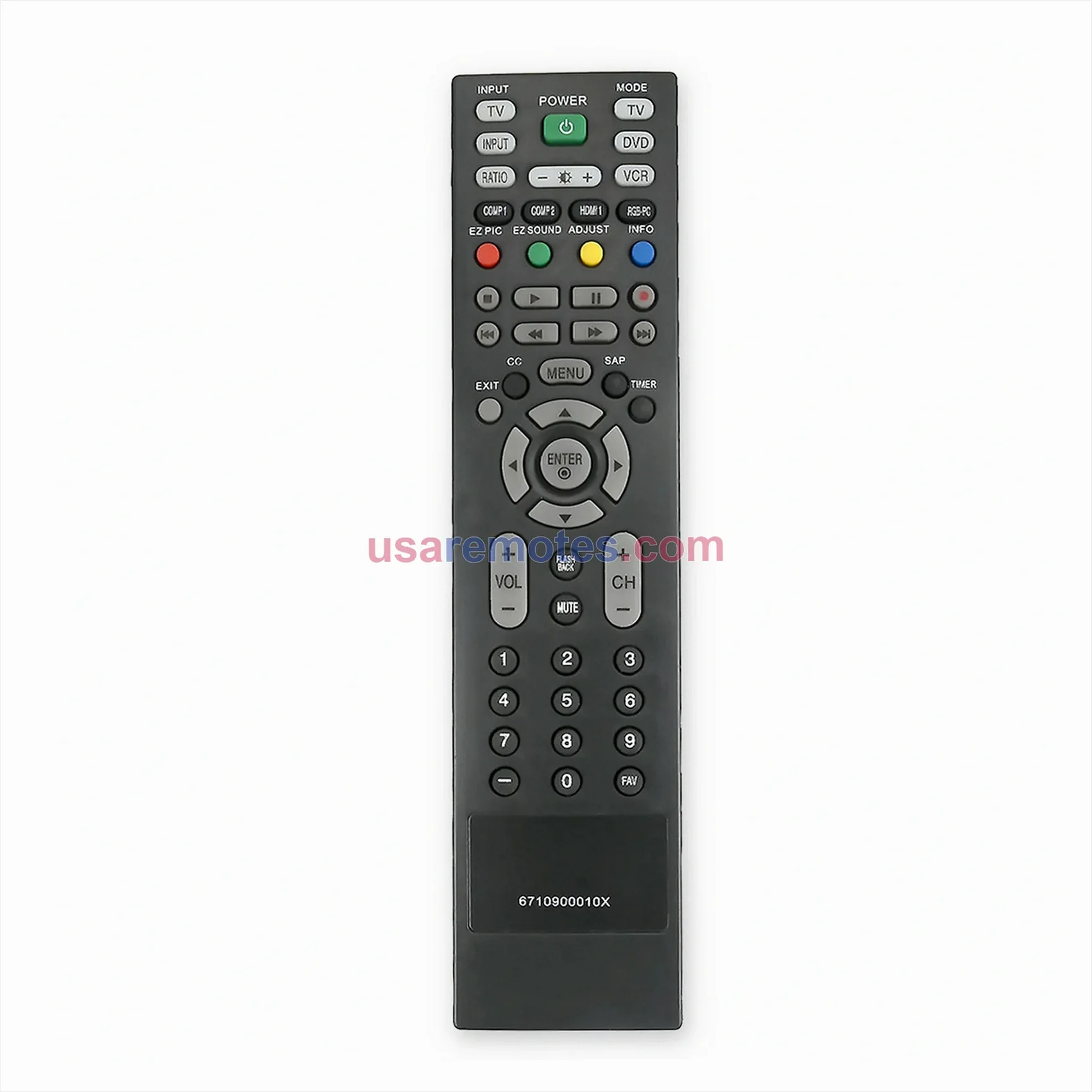 LG 42PC3D remote control replacement