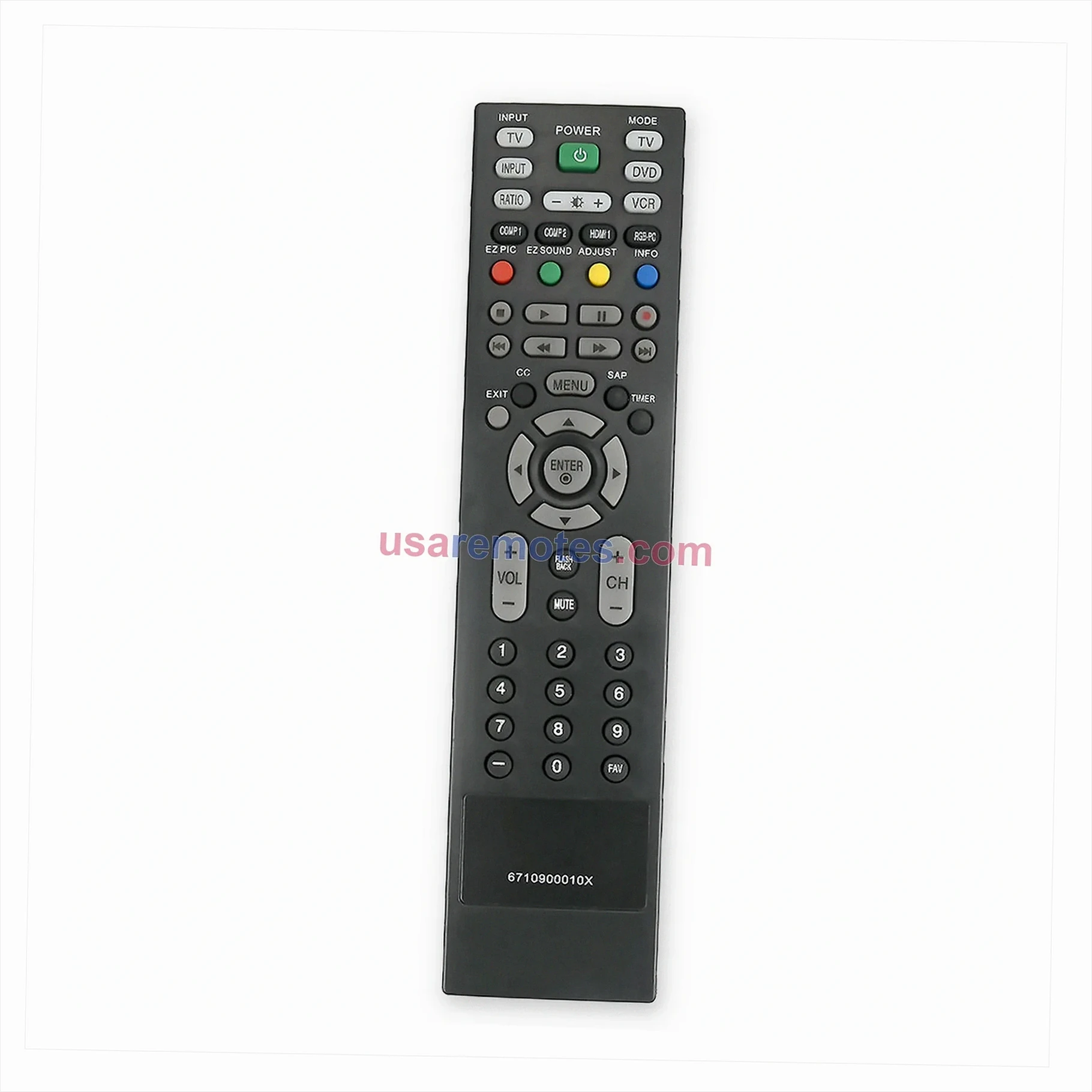 LG 42PC3DC remote control replacement