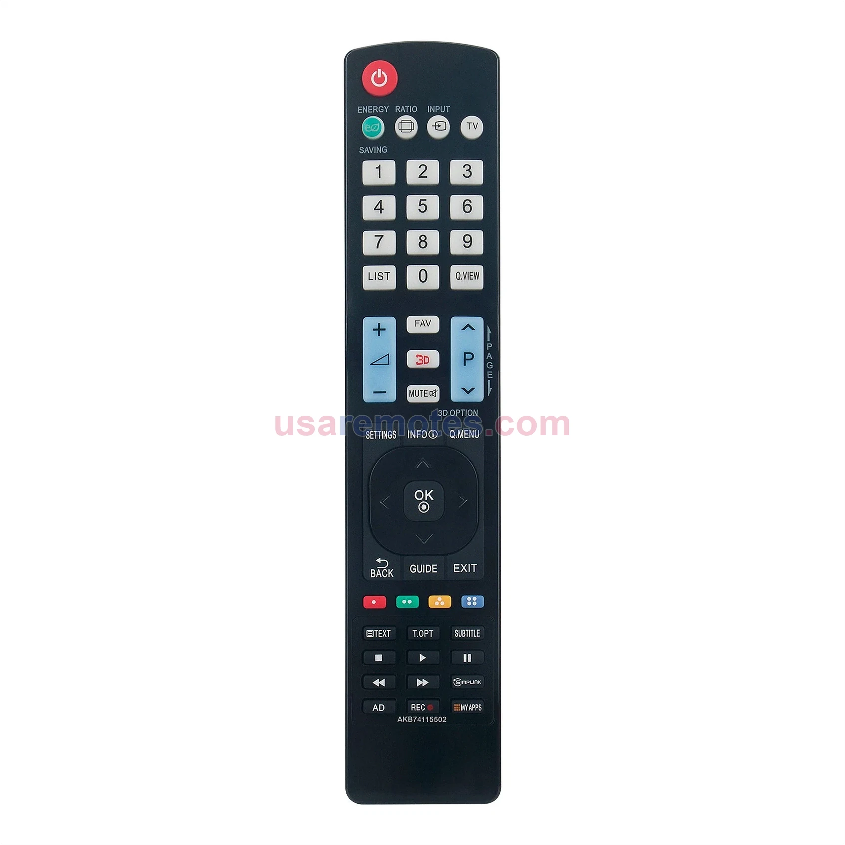 LG 47LK950 remote control replacement LG 47LK950 remote control replacement