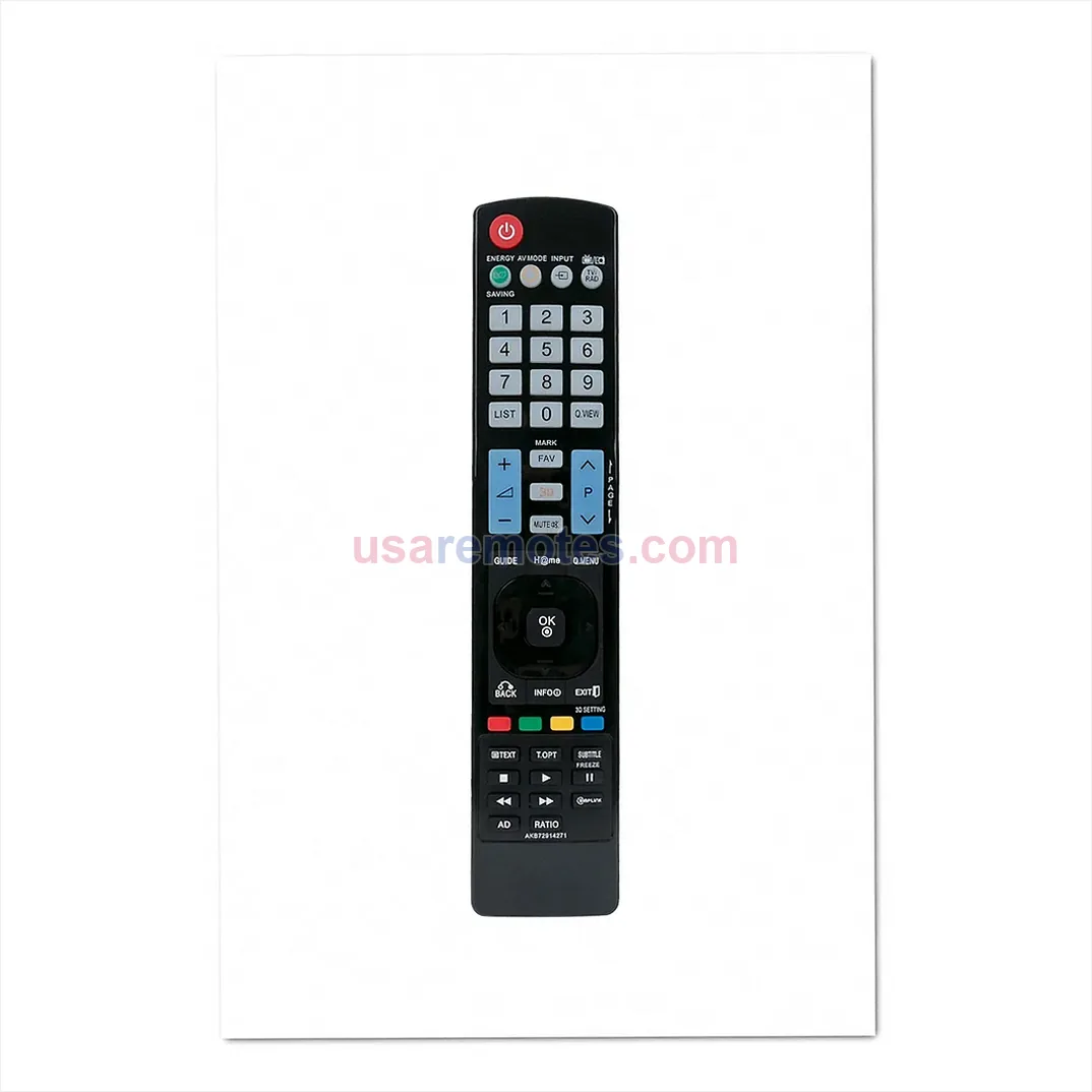LG 50PT352N-ZB TV remote control replacement LG 50PT352N-ZB TV remote control replacement