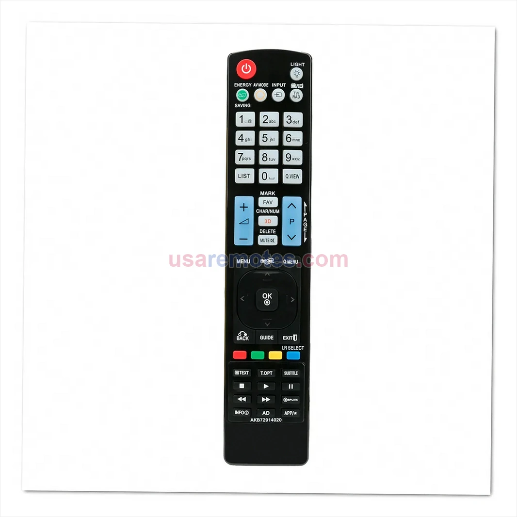 LG 50PV25 remote control replacement