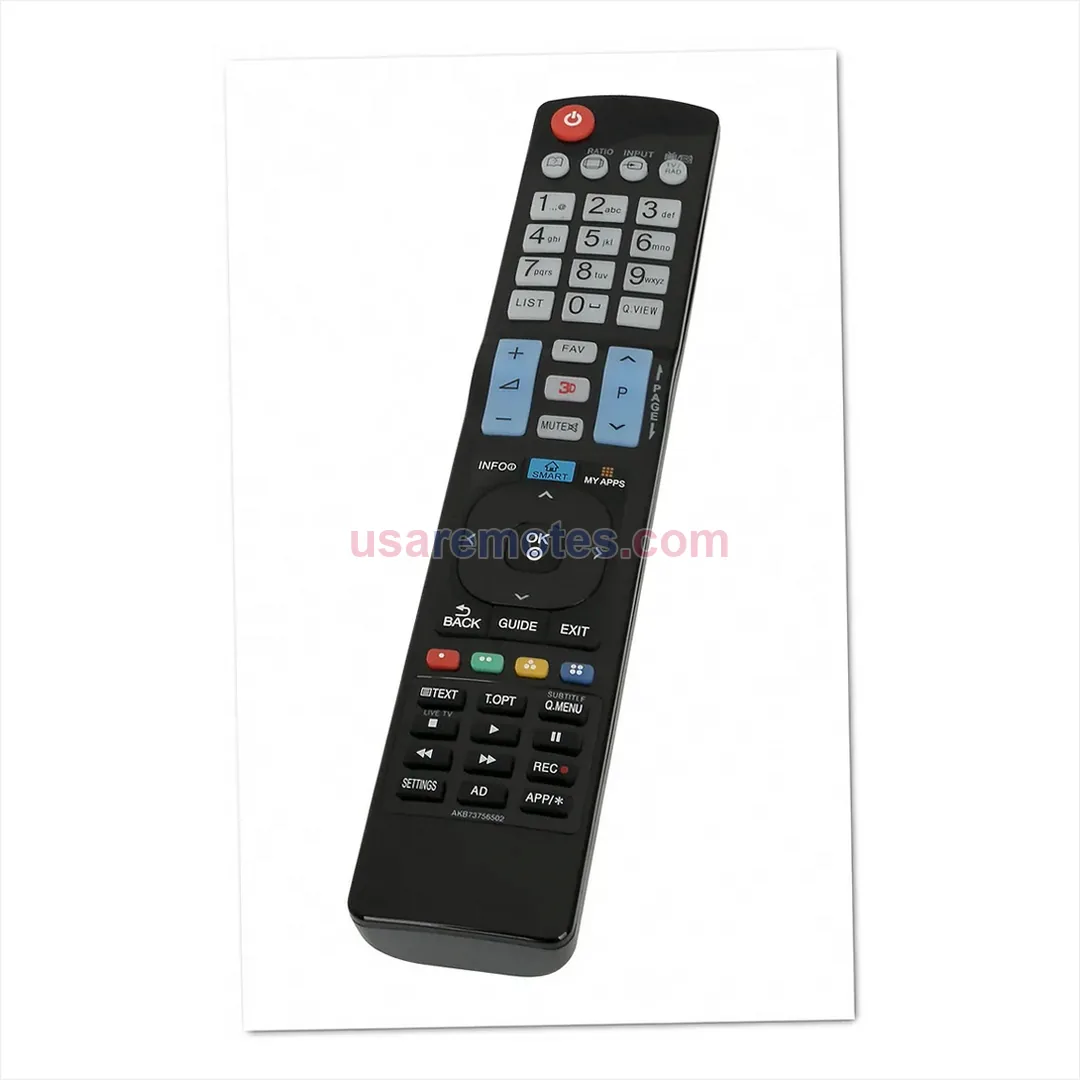 LG 55LA6230 TV remote control replacement LG 55LA6230 TV remote control replacement