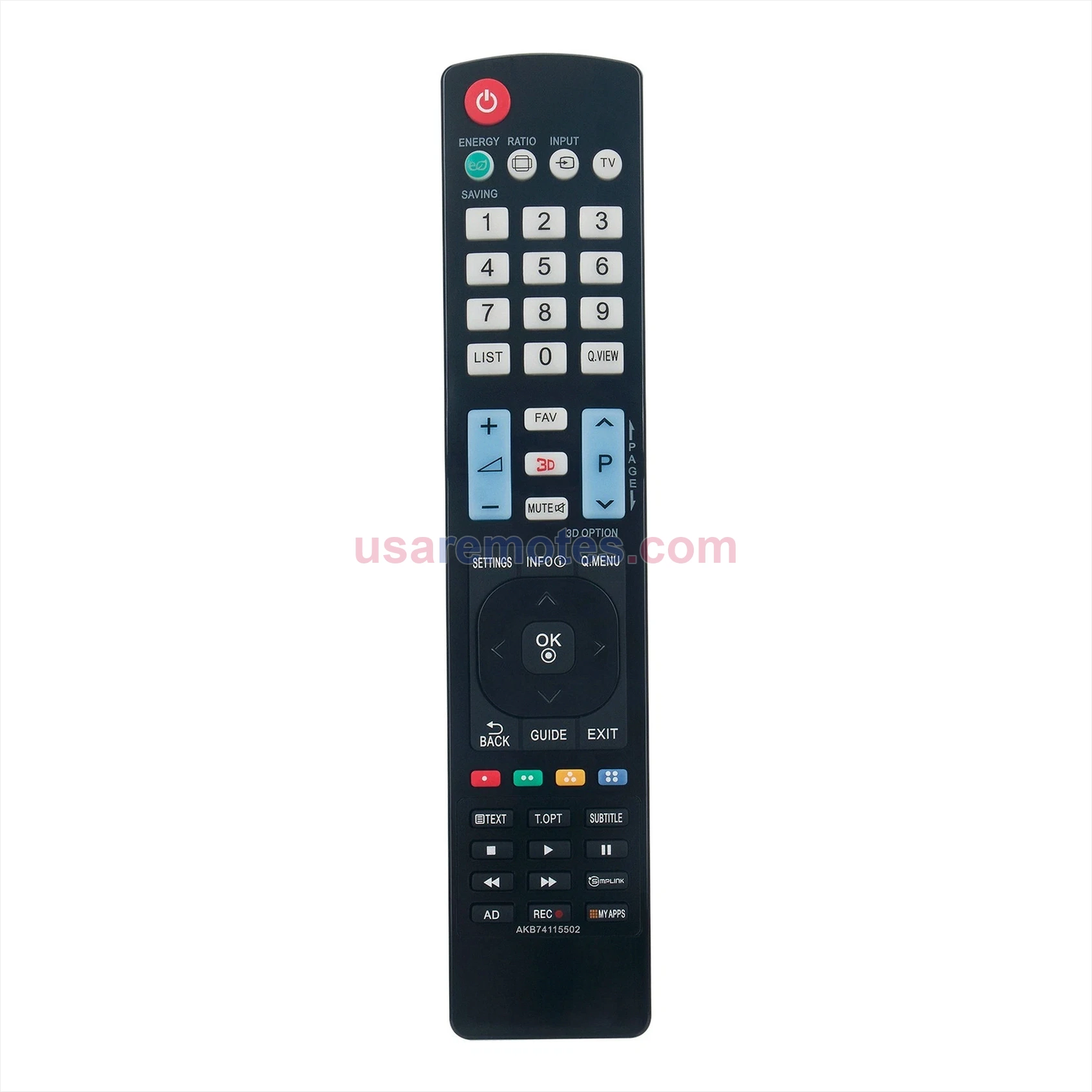 LG 55LA640S remote control replacement LG 55LA640S remote control replacement