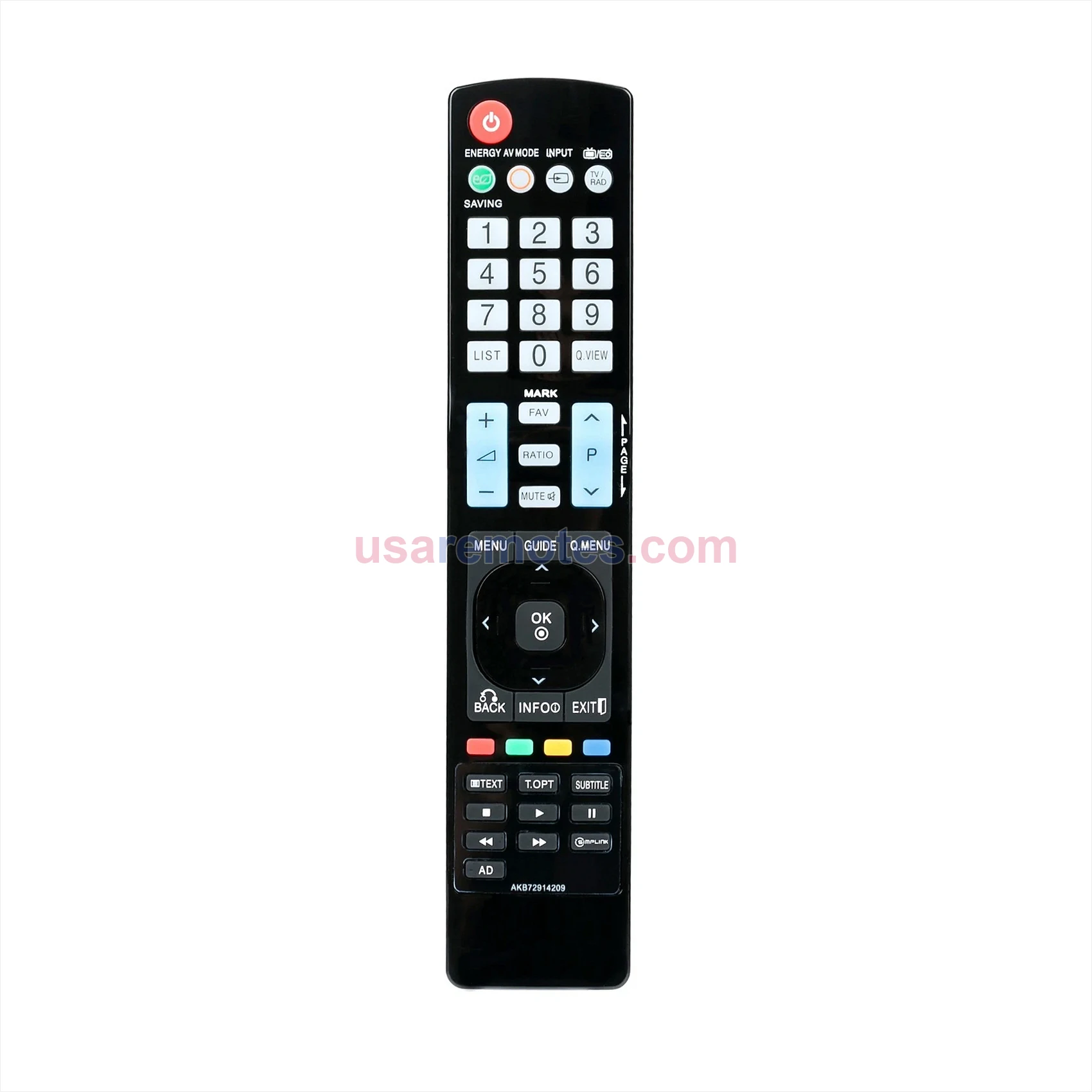 LG 55LW4500 remote control replacement