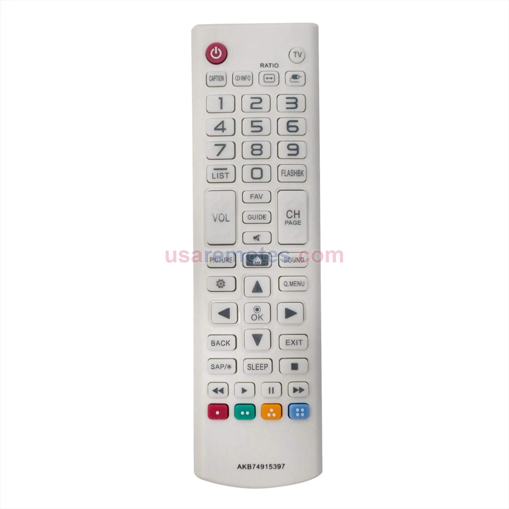 LG 60UF7300UT remote control replacement