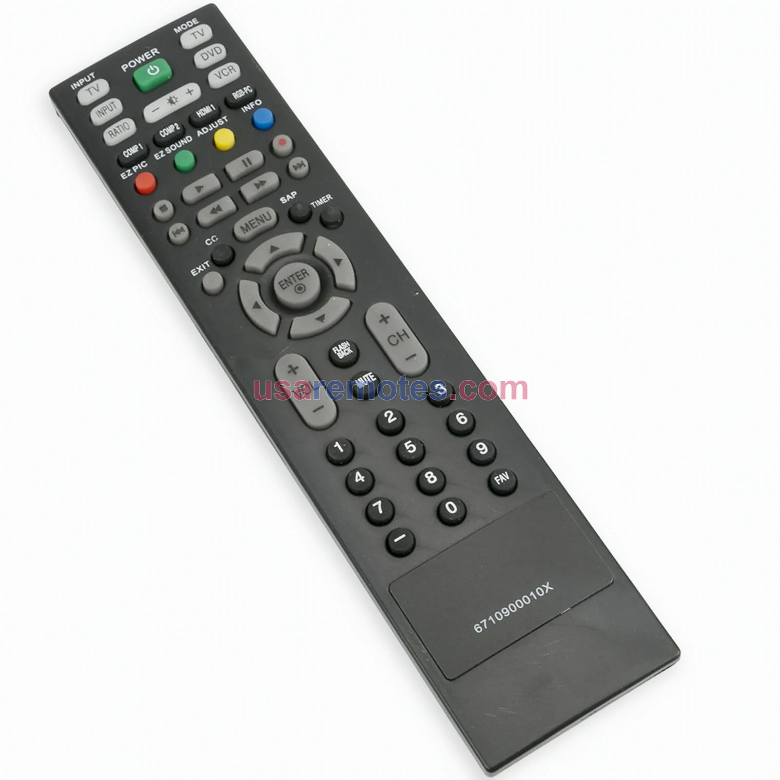 LG 6710900010X TV Remote