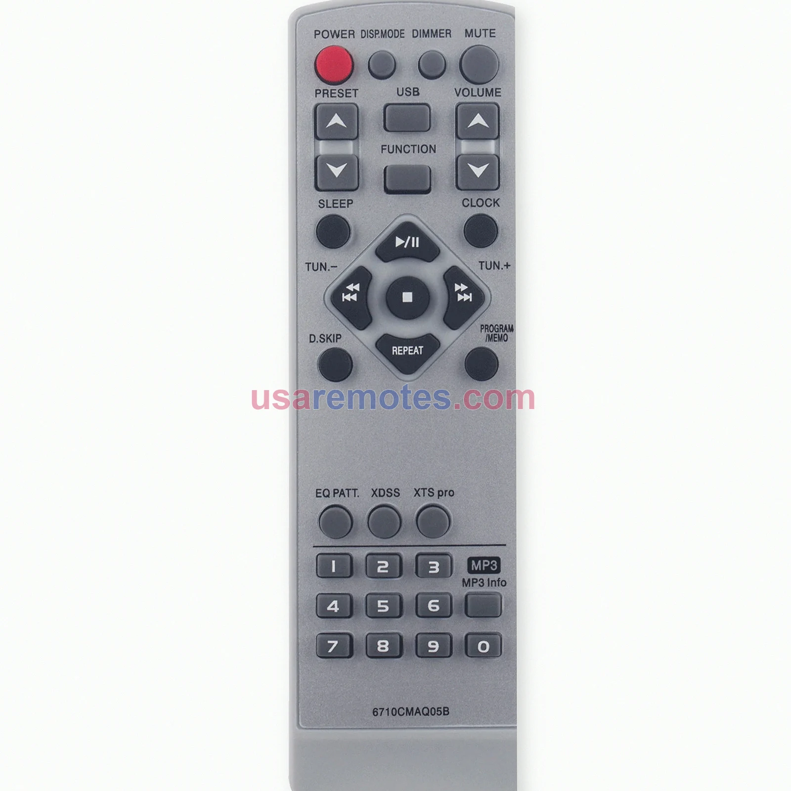 LG 6710CMAQ05B Remote Control