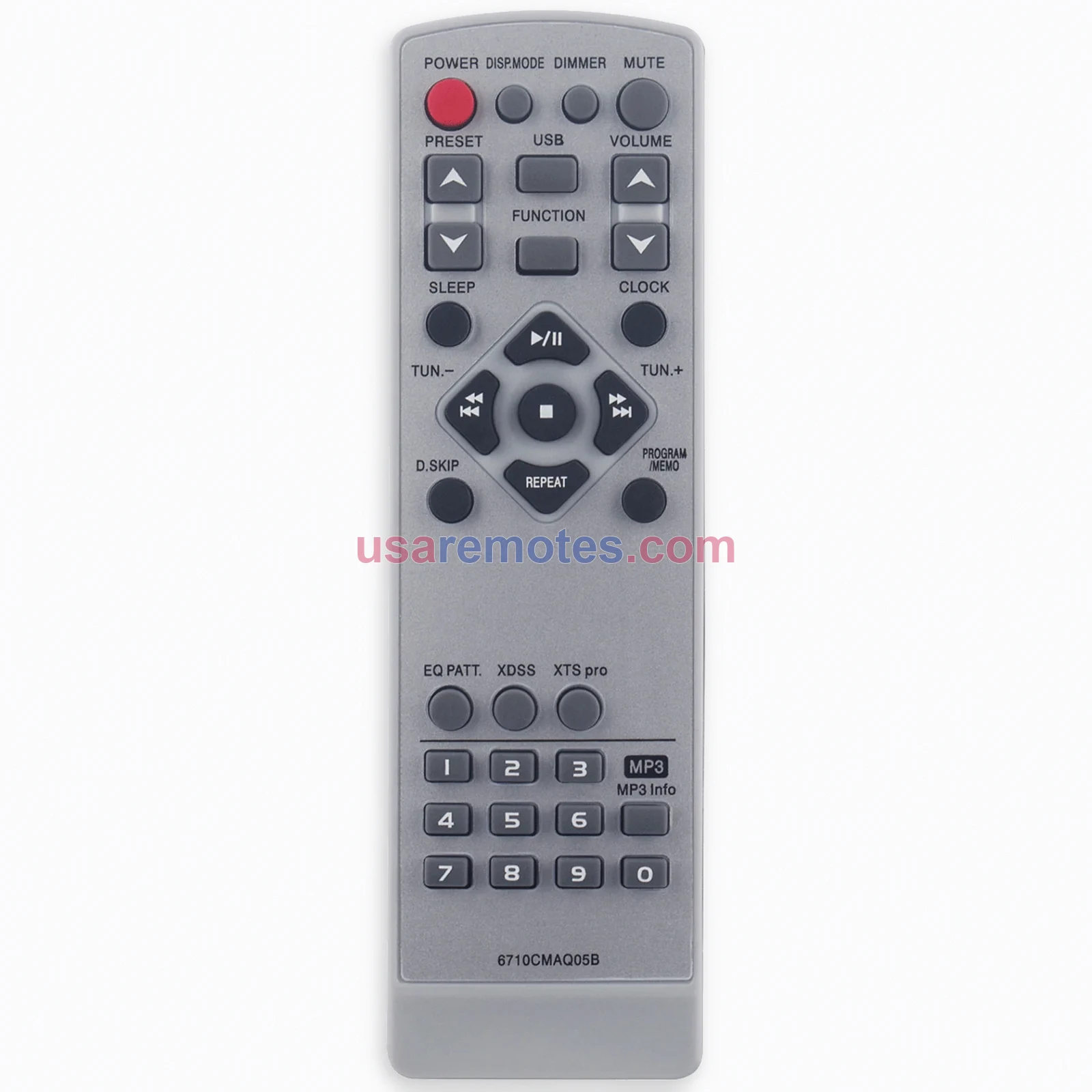 LG 6710CMAQ05B Remote Control