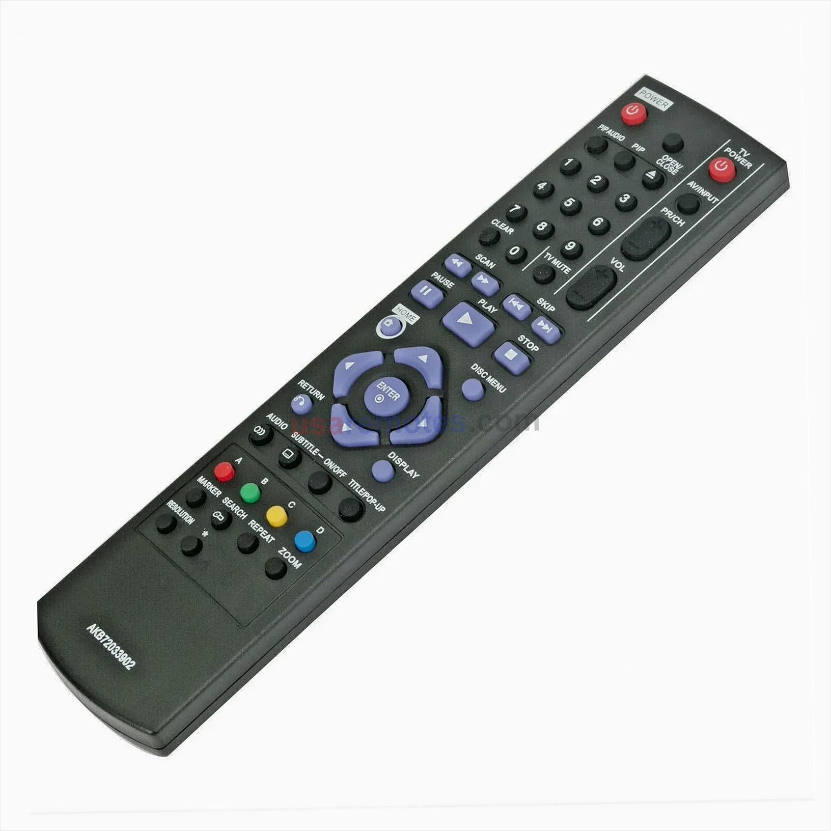 LG BD3120 remote control replacement