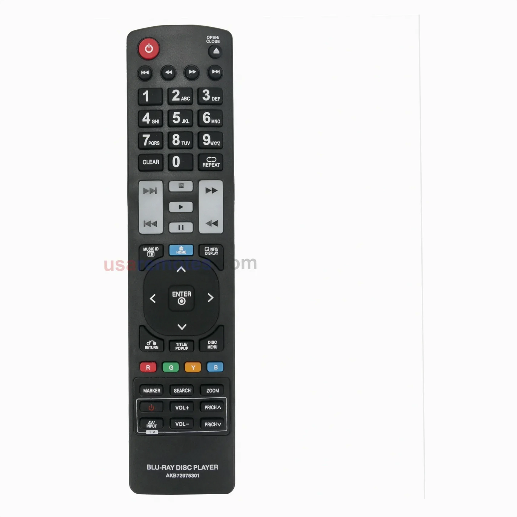 LG BD350V remote control replacement
