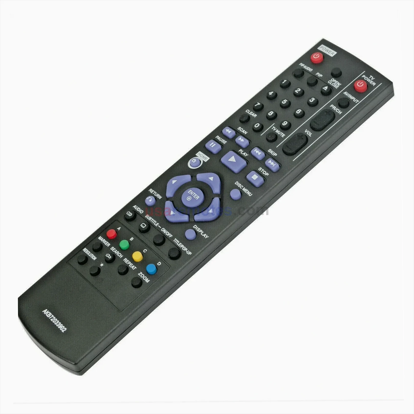 LG BD370 remote control replacement