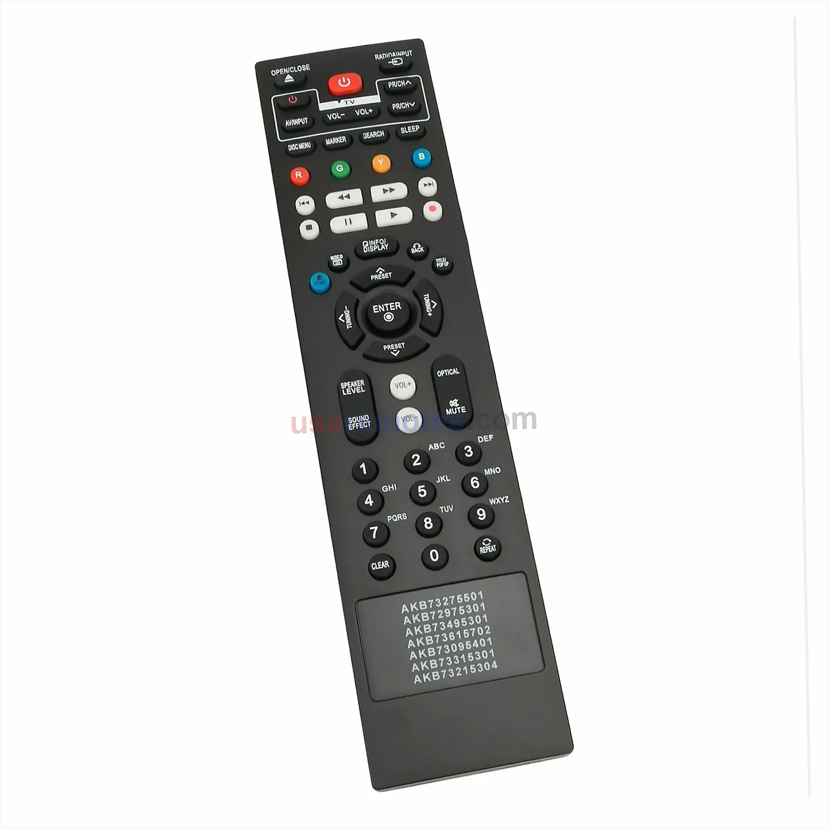 LG BD555 remote control replacement