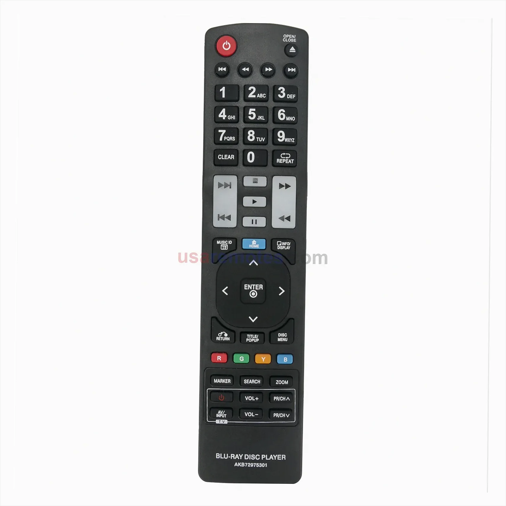 LG BD592 Blu-ray Disc Player Remote Control LG BD592 Blu-ray Disc Player Remote Control