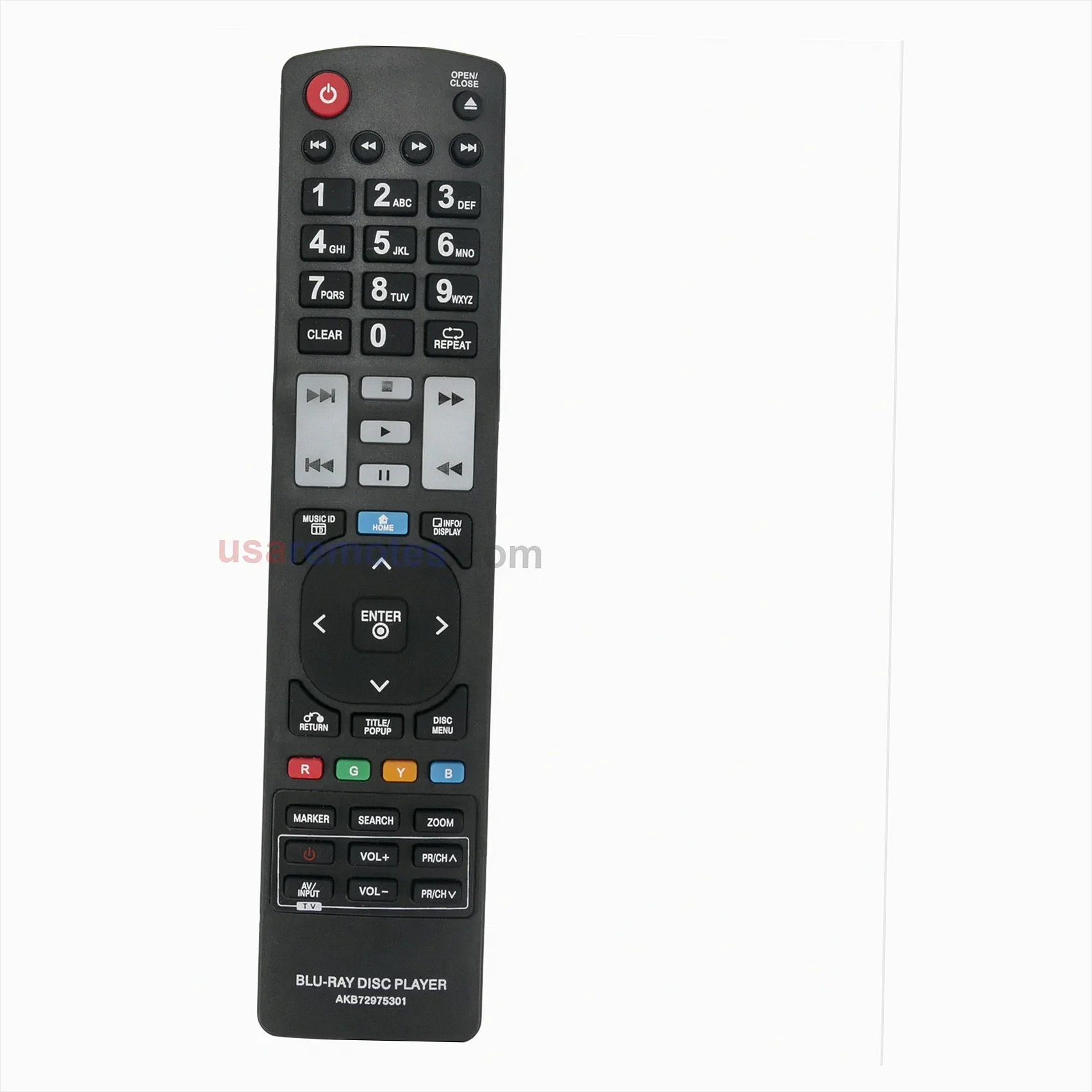 LG BD592N remote control replacement