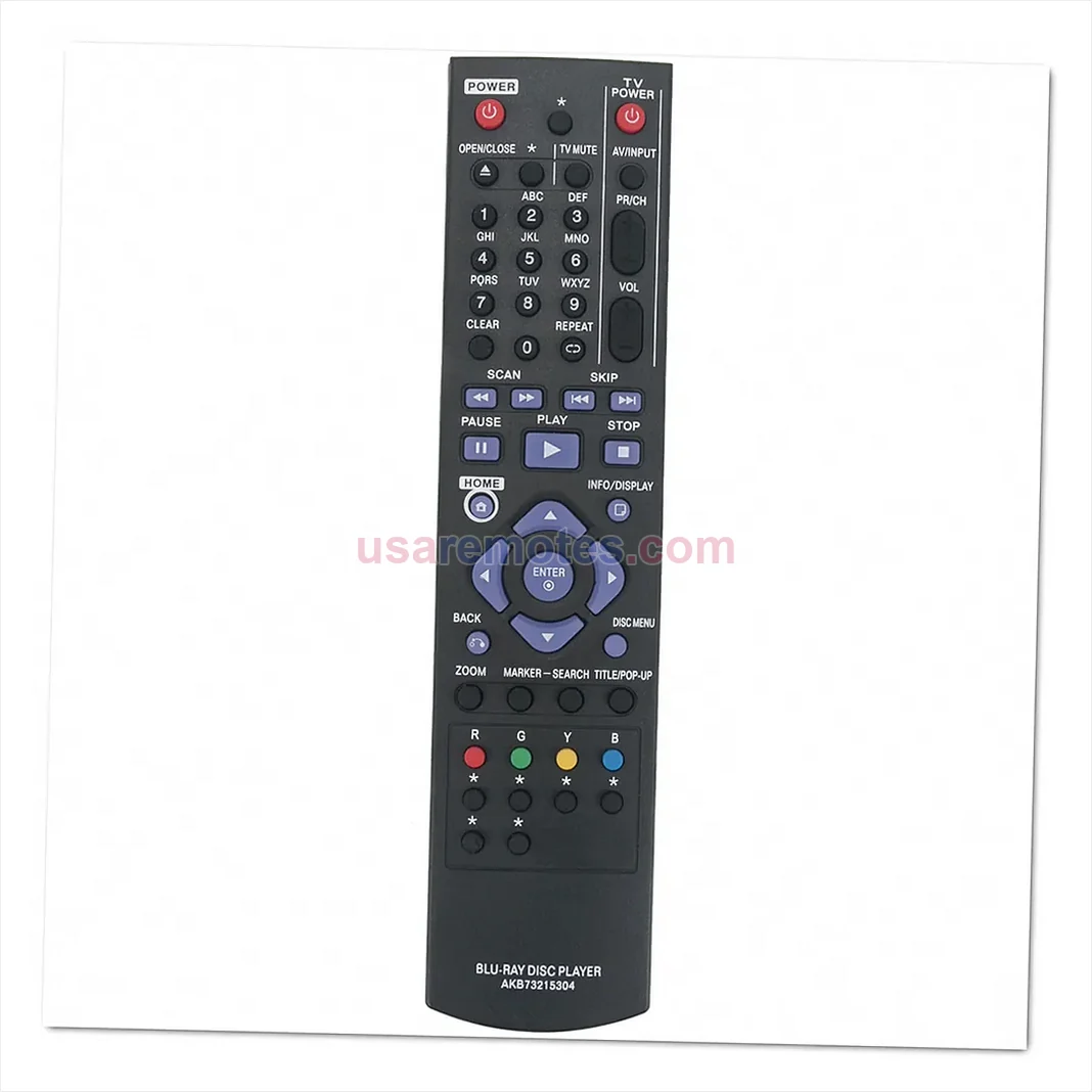 LG BD640 remote control replacement