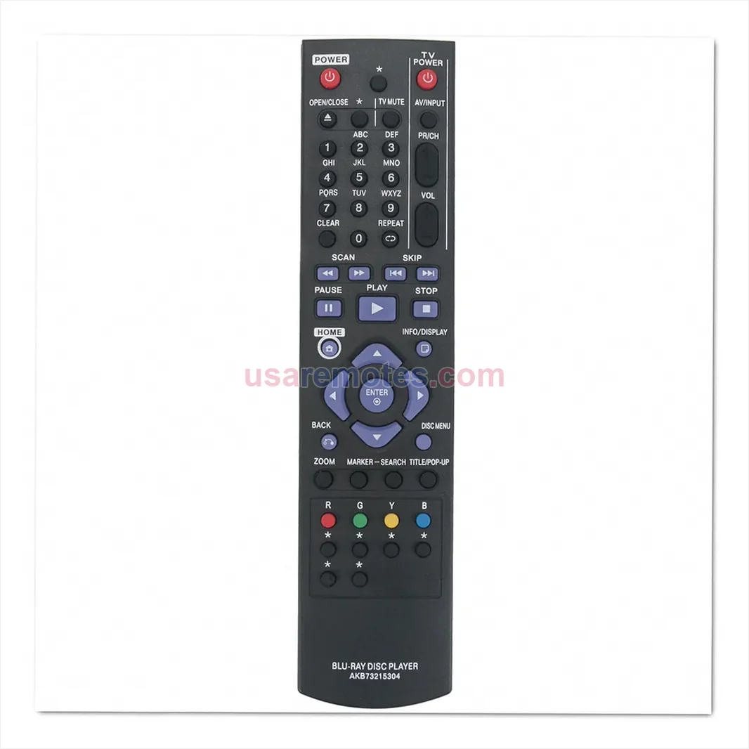 LG BD651DN remote control replacement
