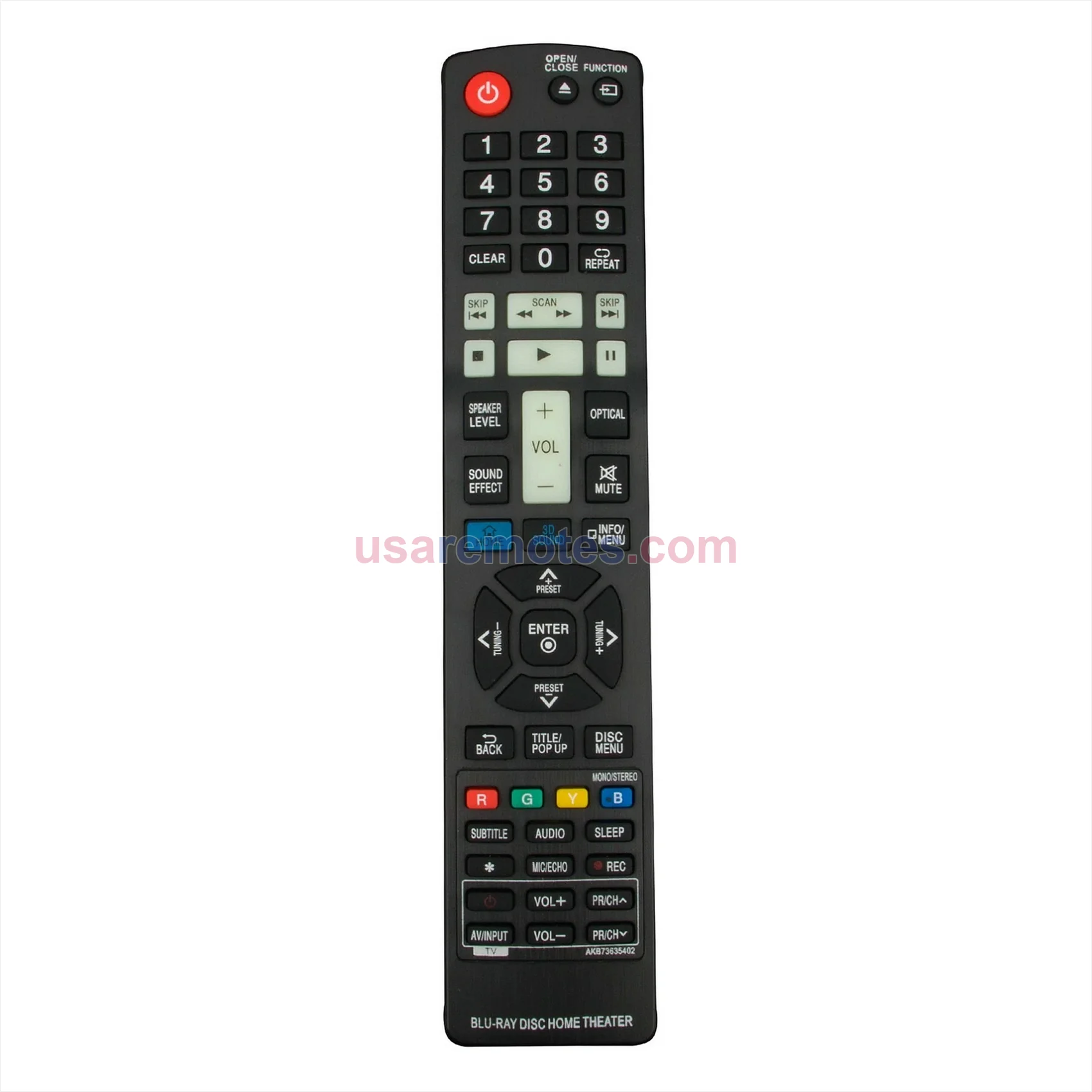LG BH7440P remote control replacement LG BH7440P remote control replacement