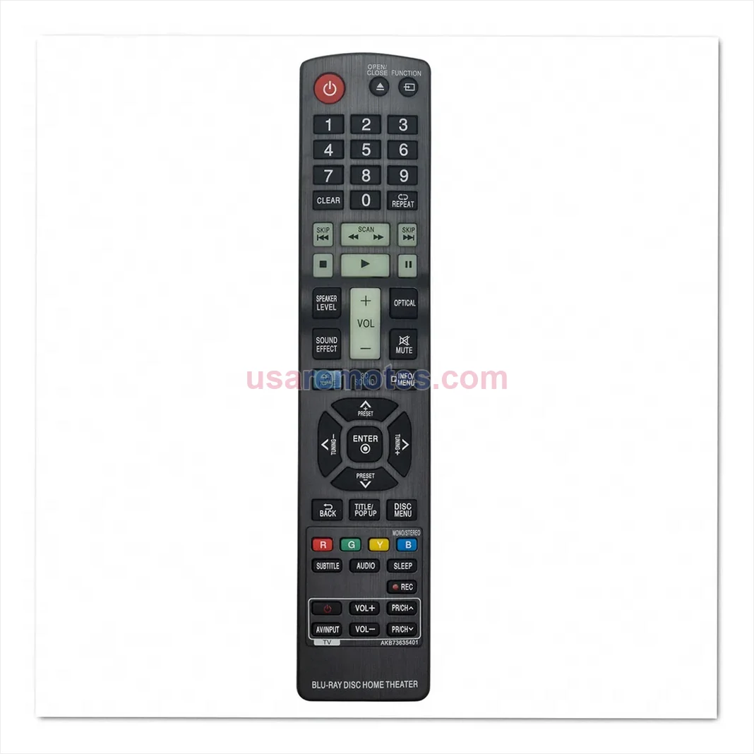 LG BH7540T remote control replacement LG BH7540T remote control replacement