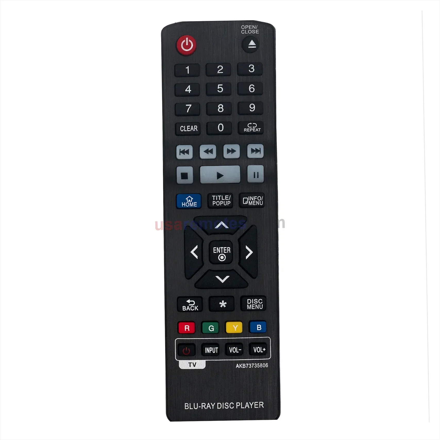 LG BP640N remote control replacement