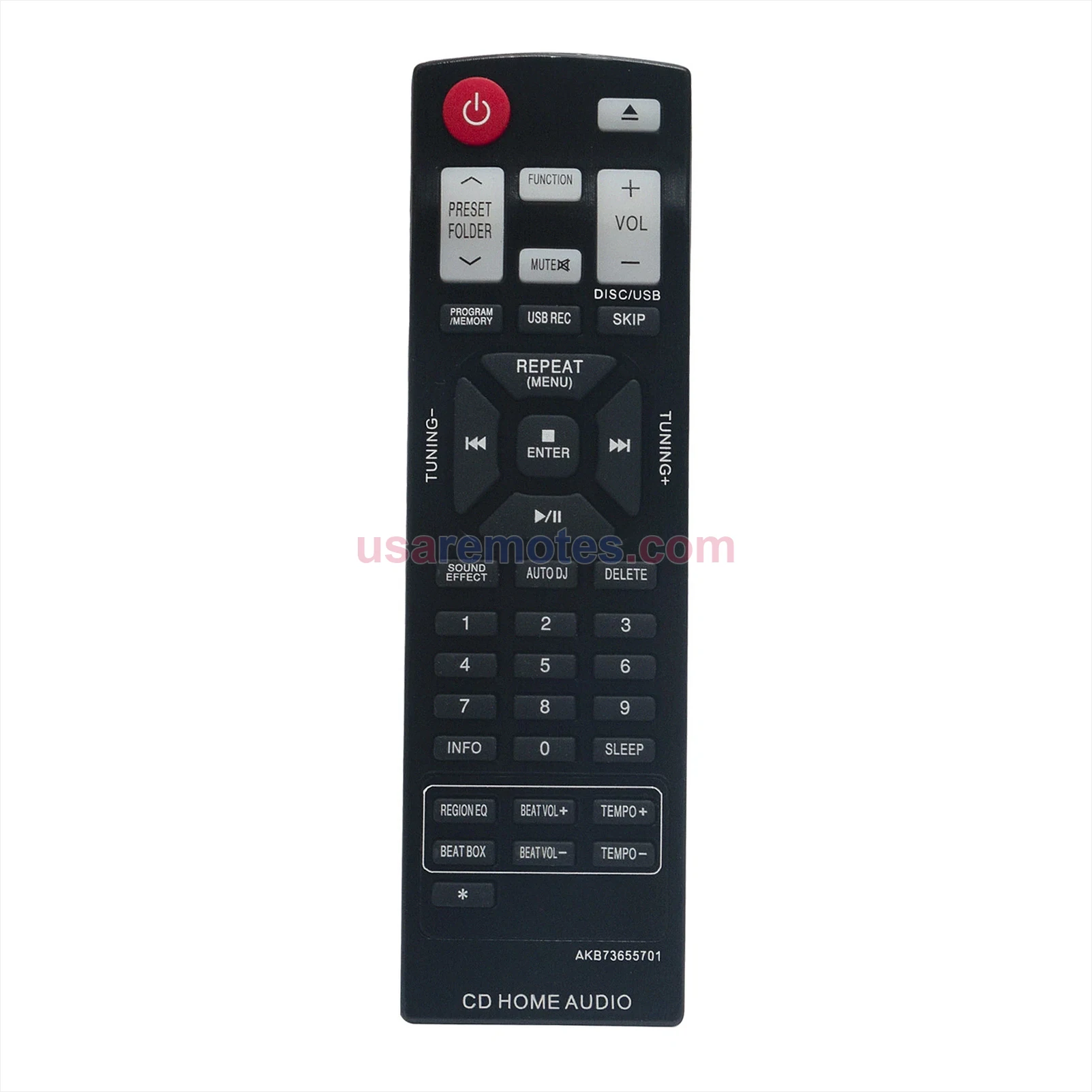LG CM4530AB remote control replacement LG CM4530AB remote control replacement