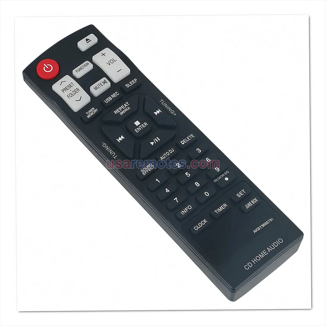 LG CM4540 remote control replacement