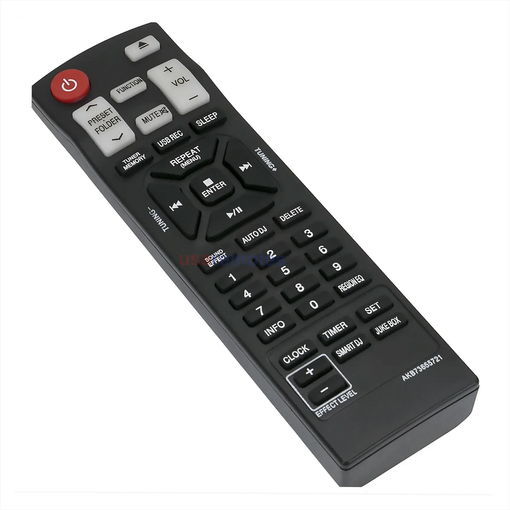 LG CMS4550F Mini Shelf Stereo Remote Control