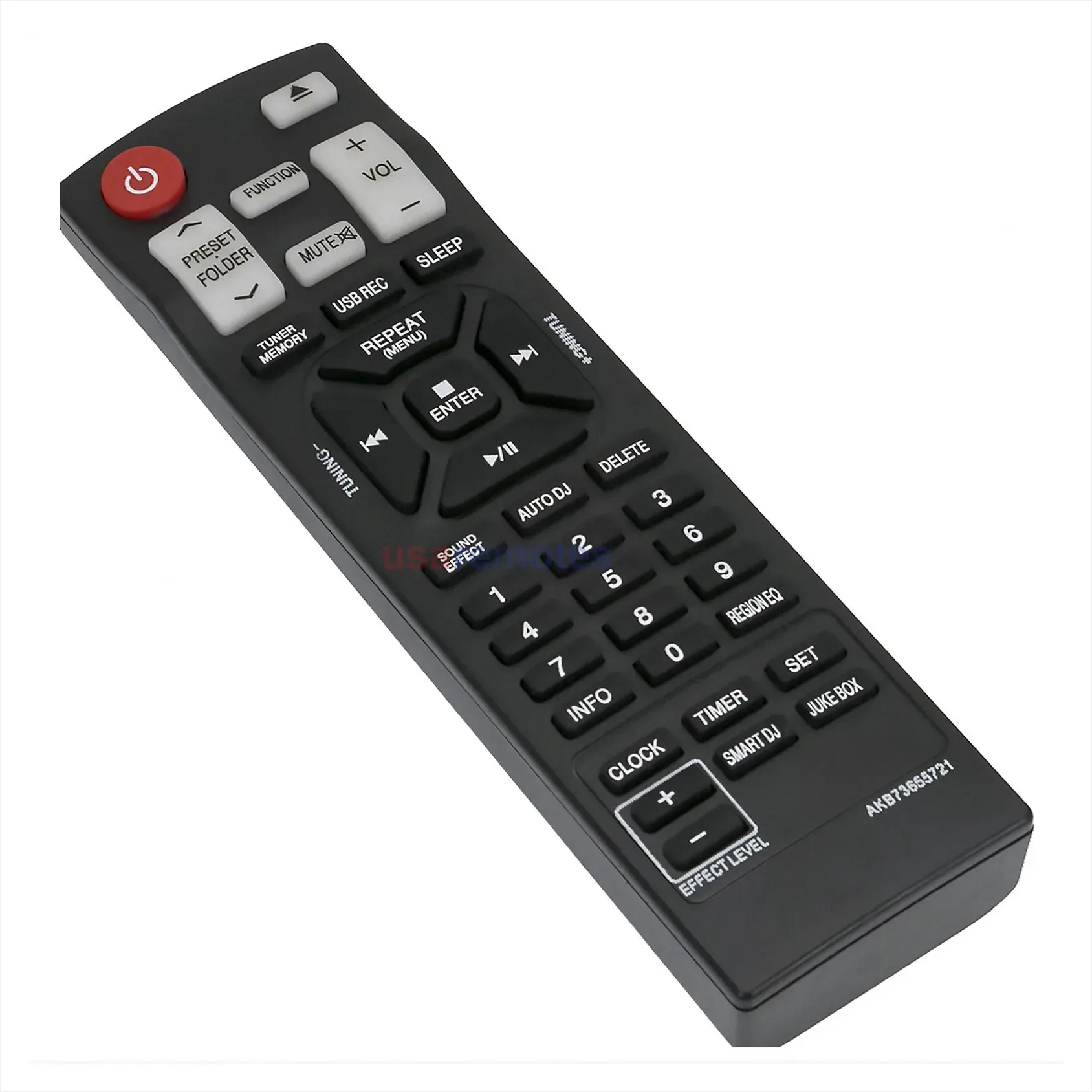 LG CMS4550W Subwoofer Speaker System Remote Control