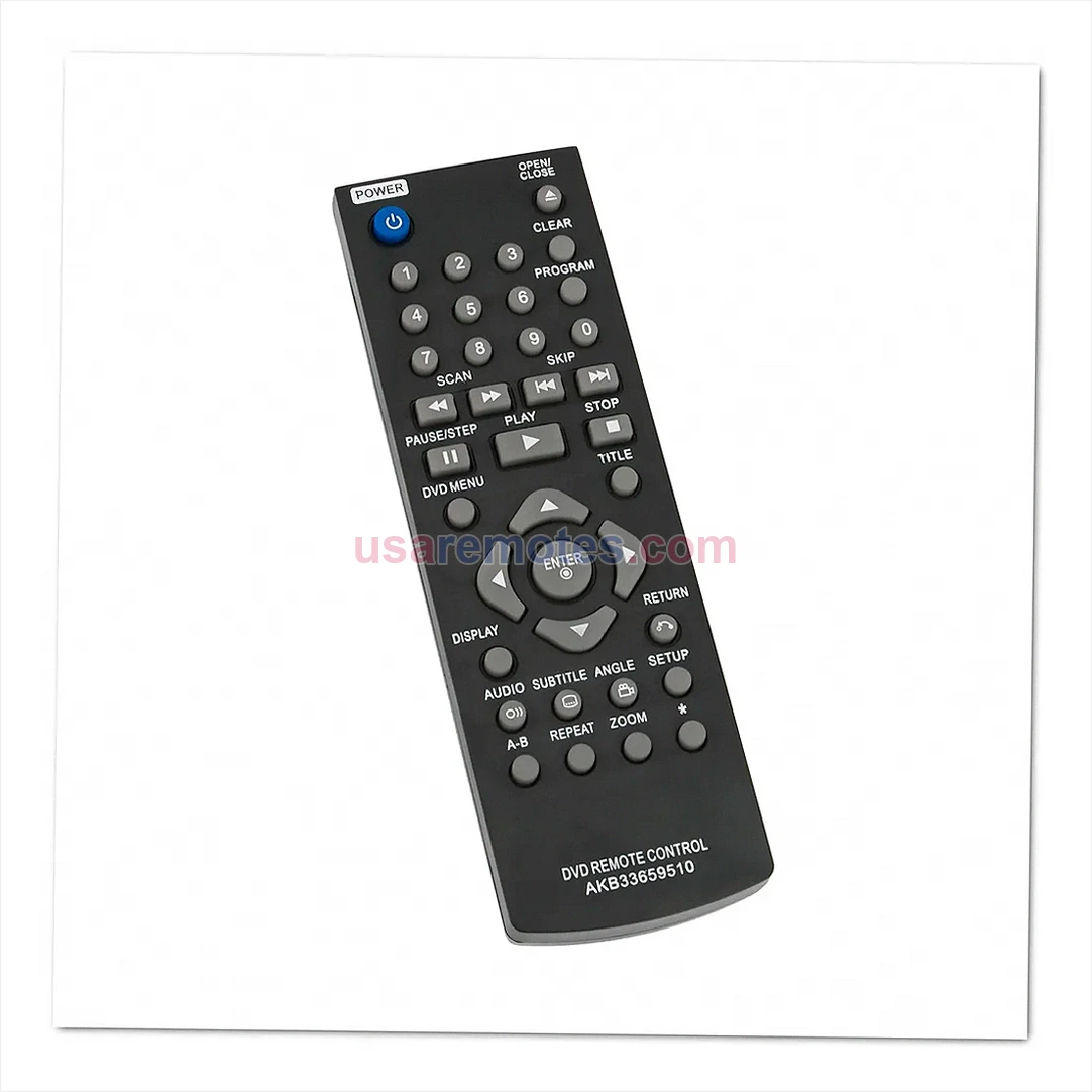 LG DP122 remote control replacement LG DP122 remote control replacement