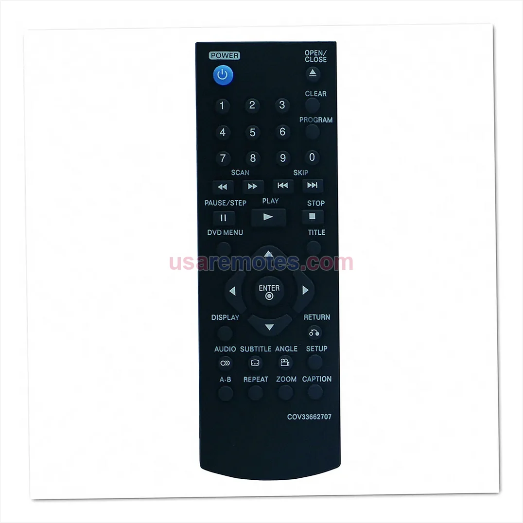 LG DVX580 remote control replacement LG DVX580 remote control replacement