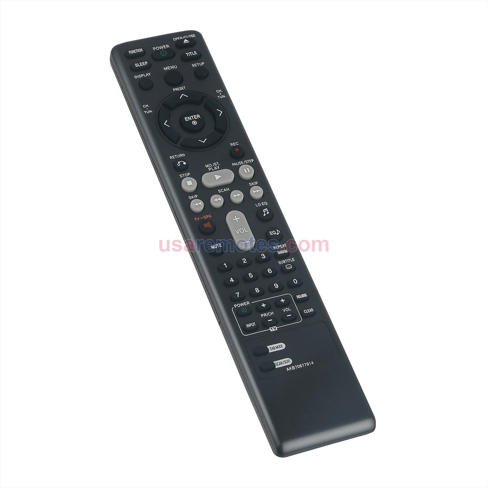 LG FBS164V remote control replacement LG FBS164V remote control replacement
