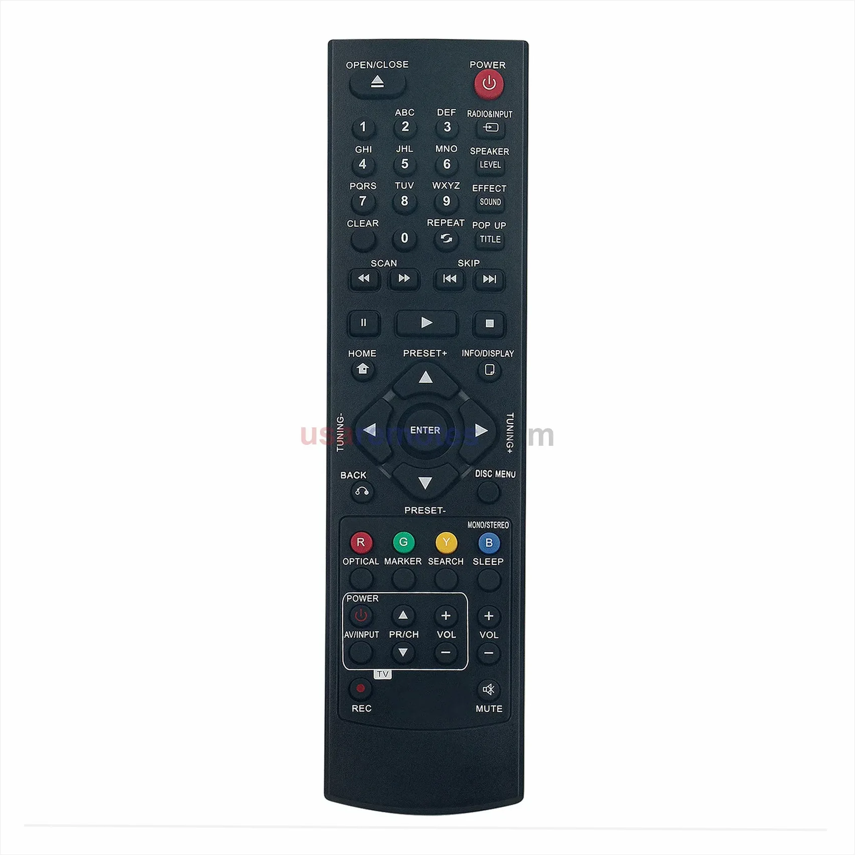 LG FX165DAB remote control replacement