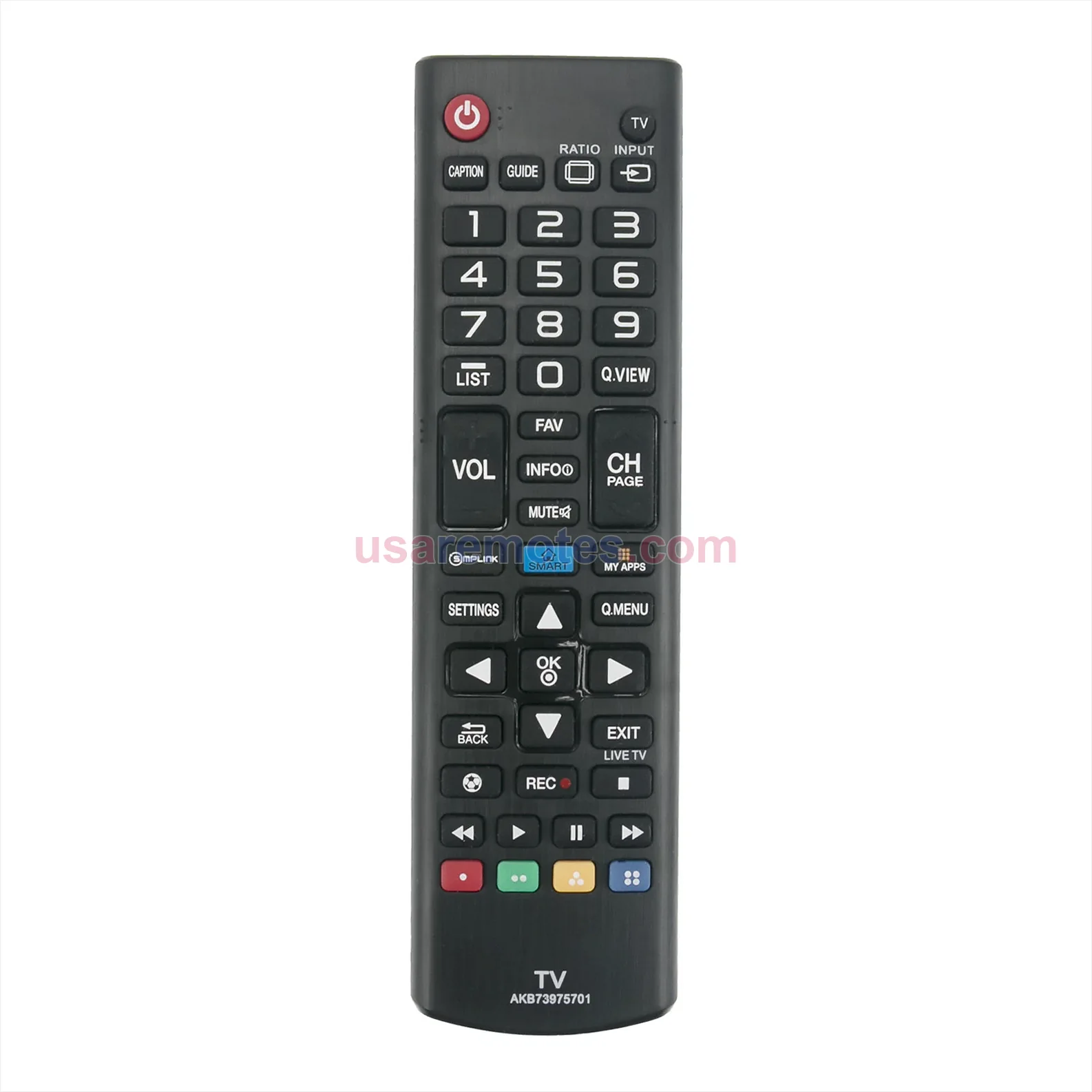 LG LA9700-UA remote control replacement LG LA9700-UA remote control replacement