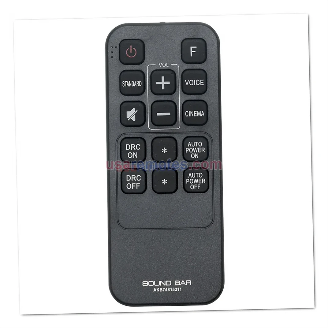 LG LAS454B remote control replacement