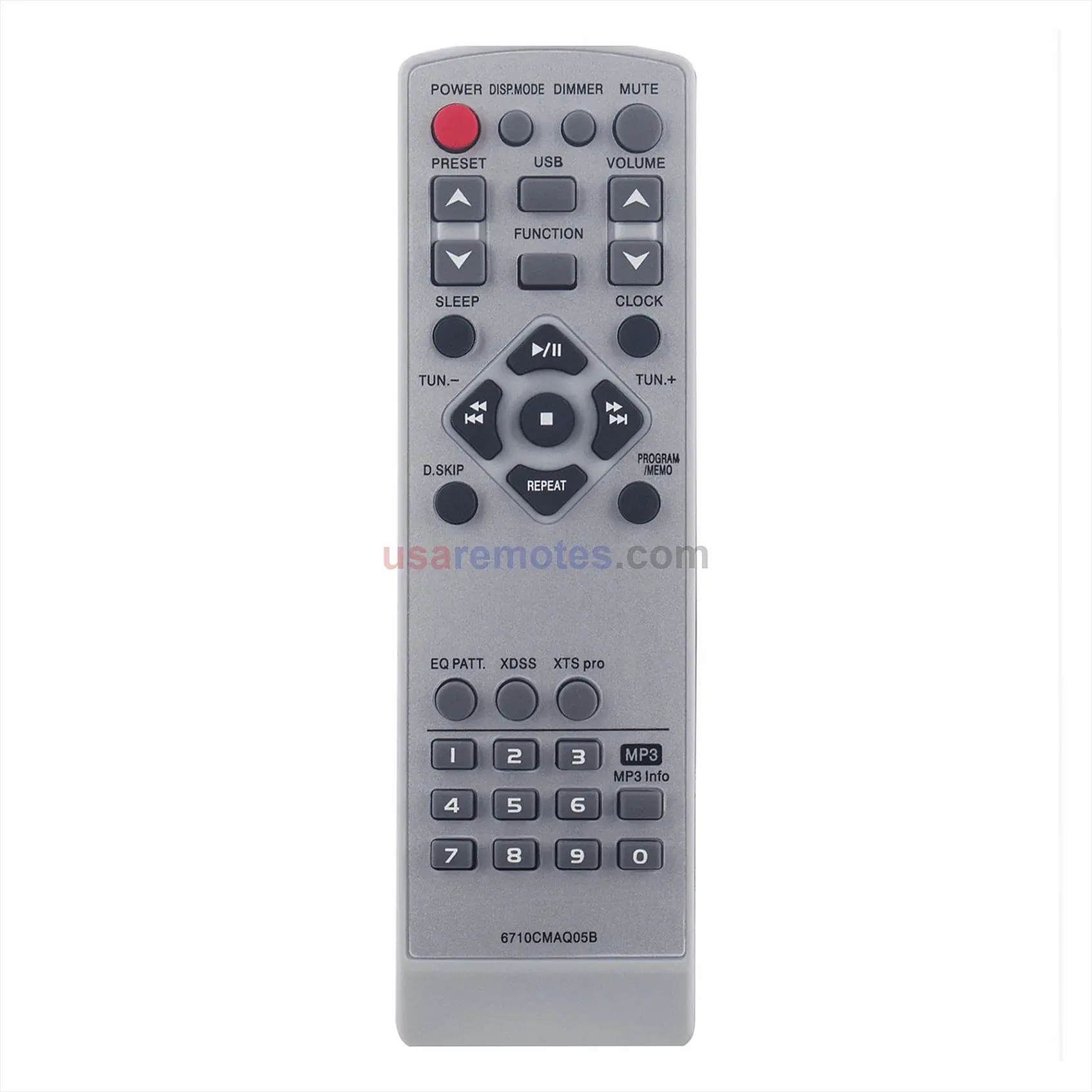 LG LFU850 Bookshelf Stereo System Remote Control