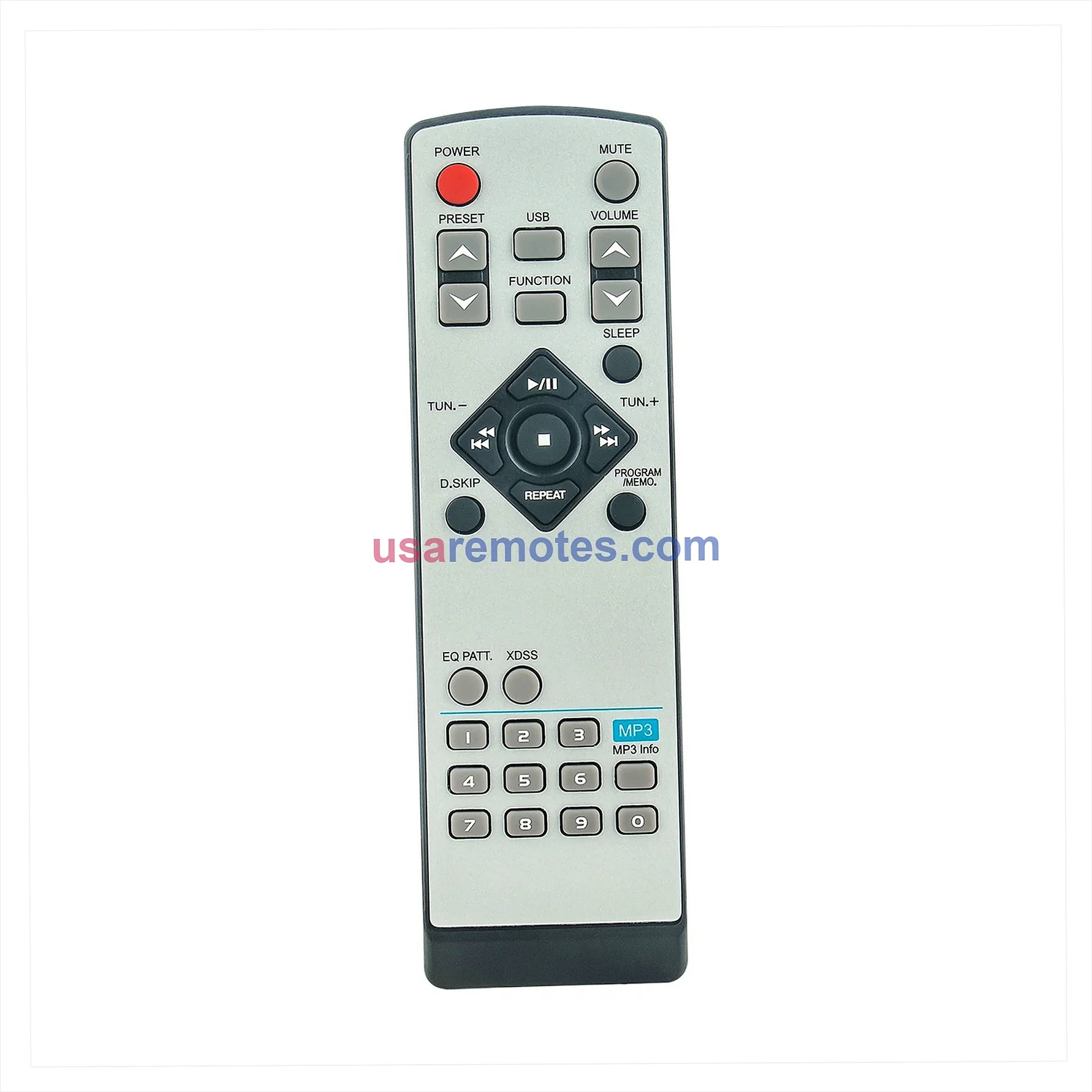 LG LX-U150 Micro Hi-Fi System Remote Control