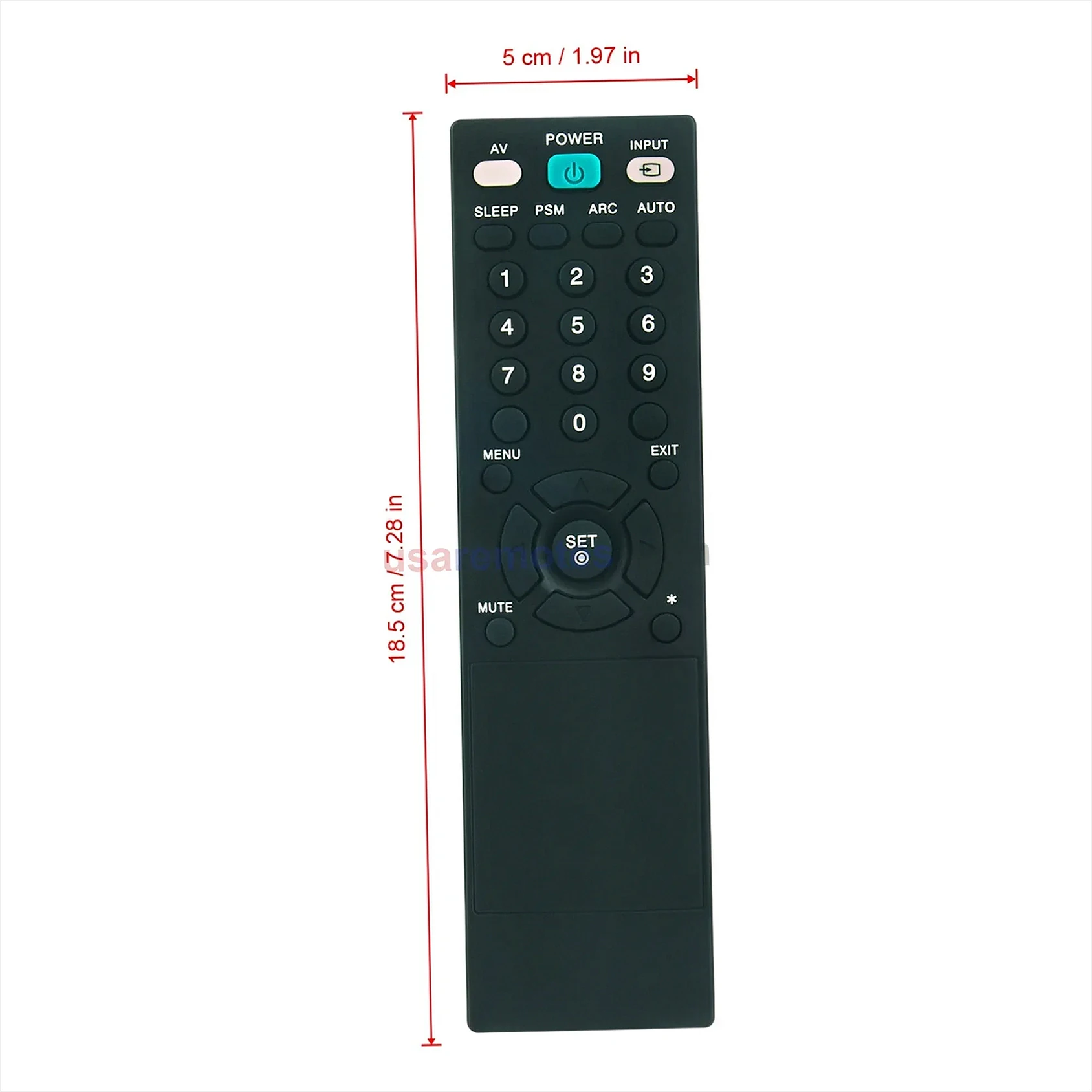 LG M4714CBA remote control replacement LG M4714CBA remote control replacement