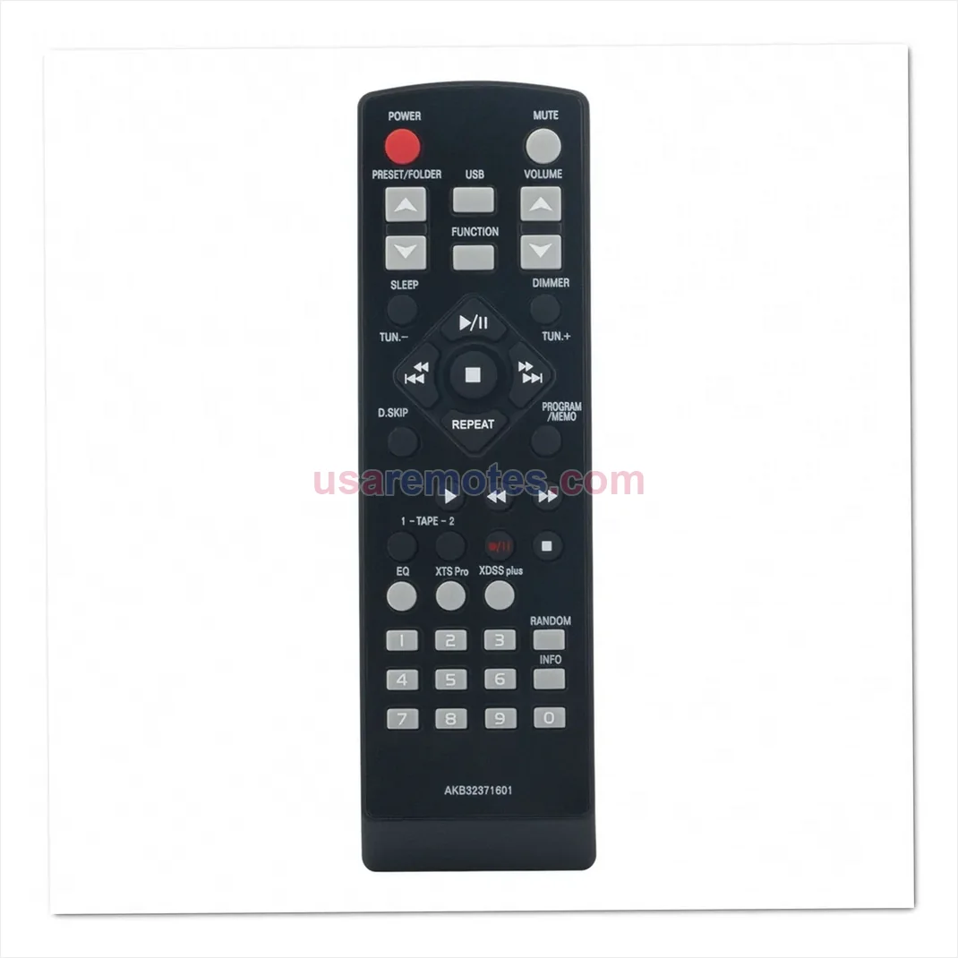 LG MCD502-D0U remote control replacement