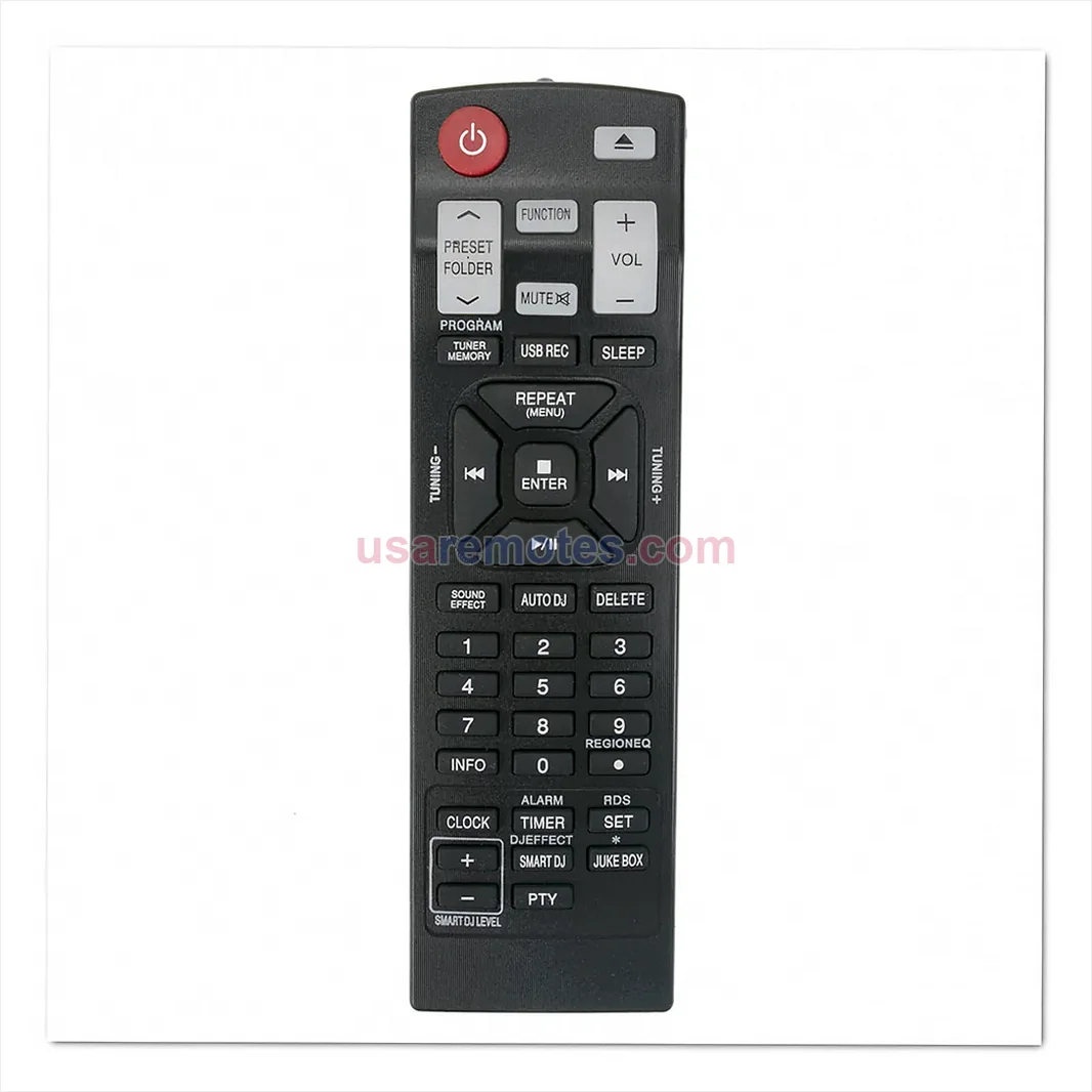 LG MDD264 remote control replacement