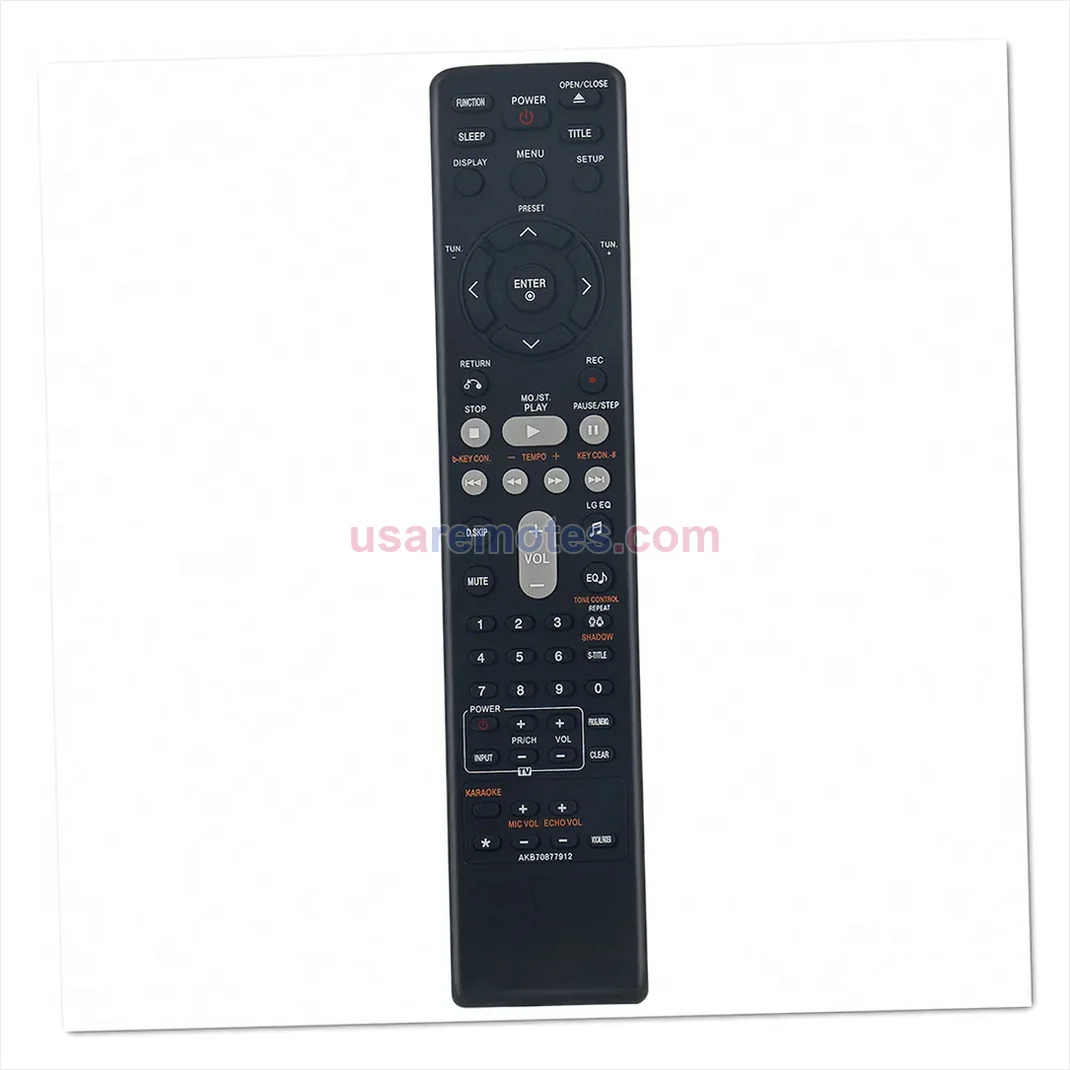 LG MDT364-A0U remote control replacement LG MDT364-A0U remote control replacement