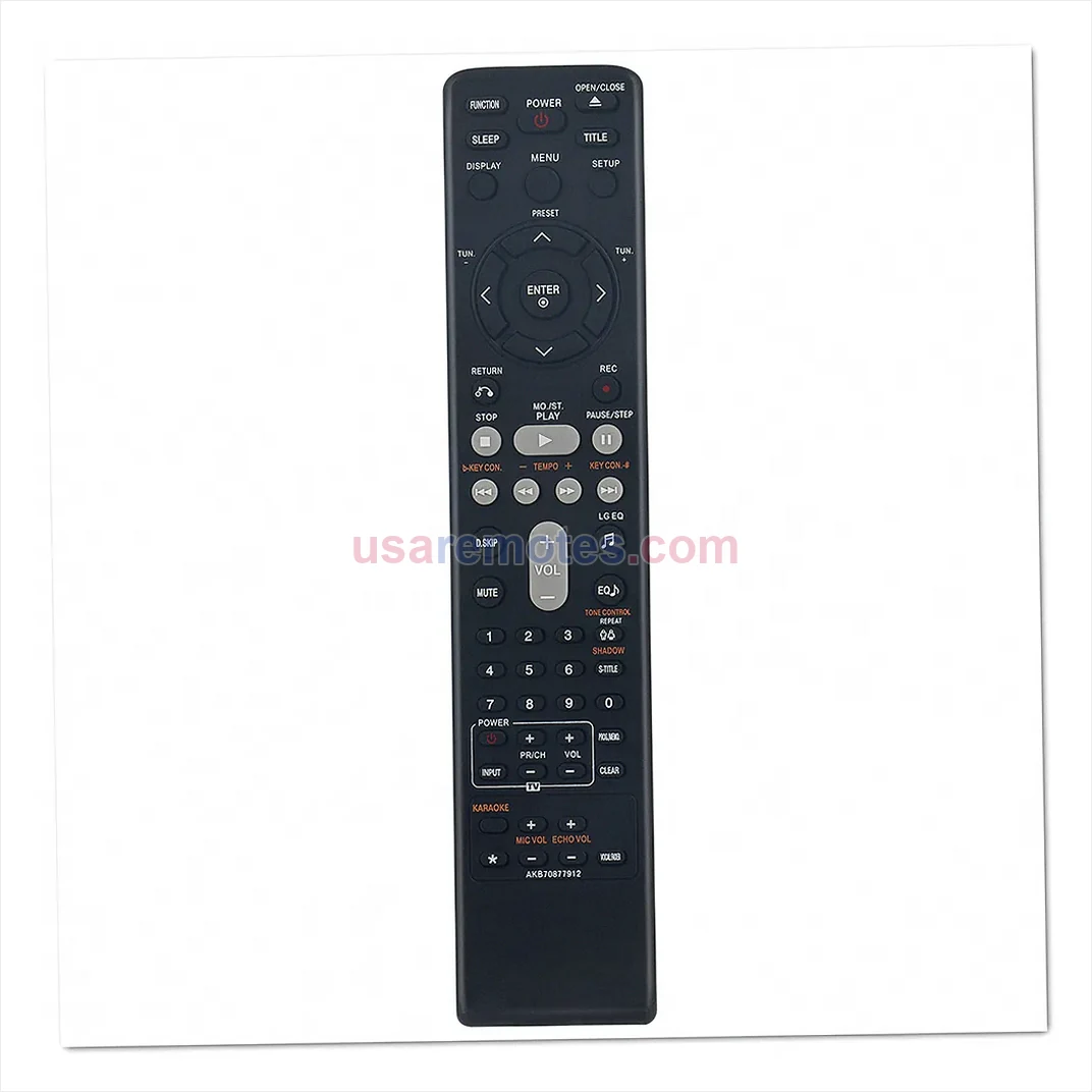 LG MDT364 remote control replacement