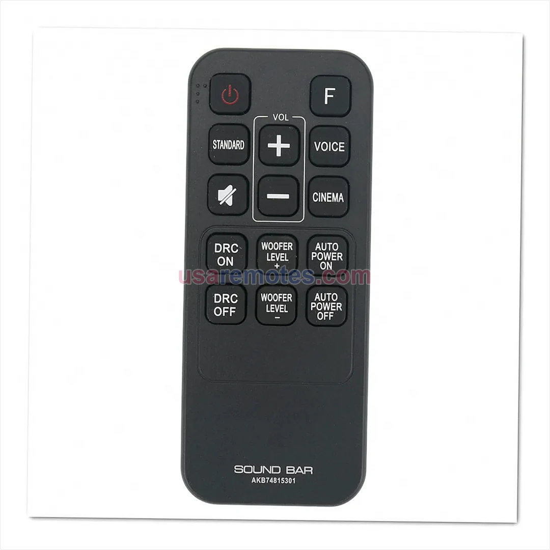 LG S55A3-D remote control replacement LG S55A3-D remote control replacement