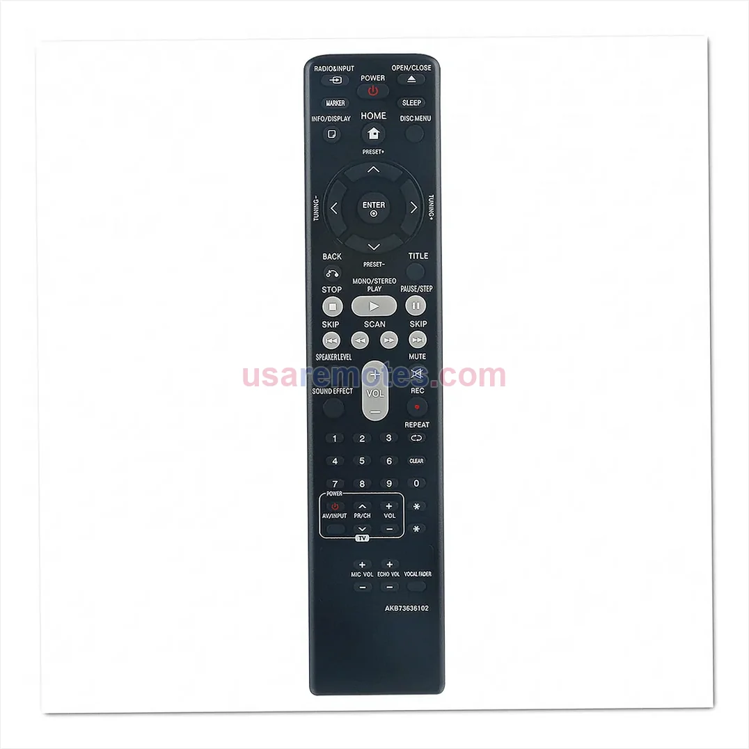 LG S63T1-C Home Theater remote control replacement LG S63T1-C Home Theater remote control replacement