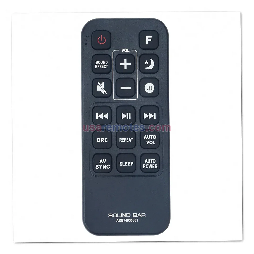 LG SH7B remote control replacement LG SH7B remote control replacement