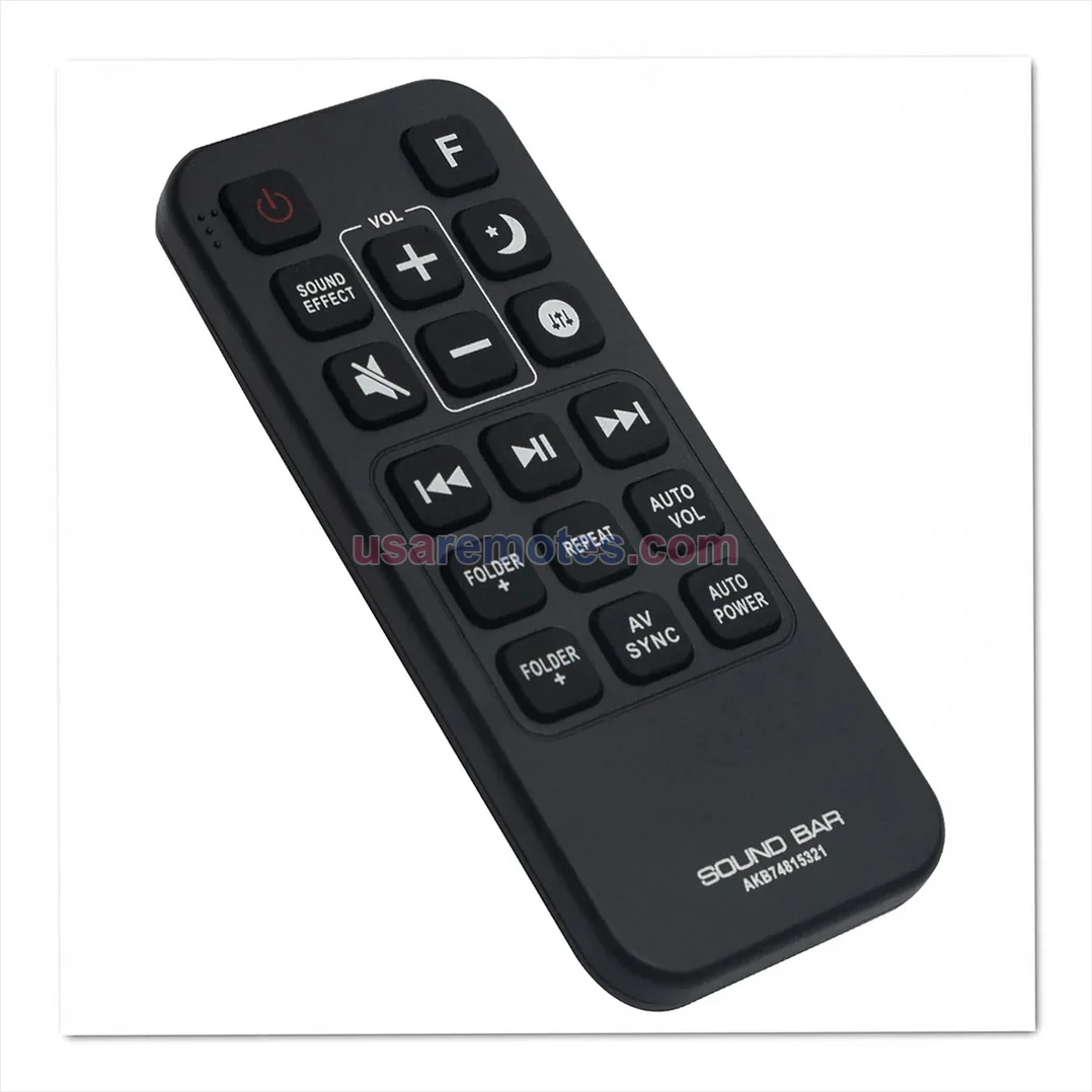 LG SPJ4B-W remote control replacement