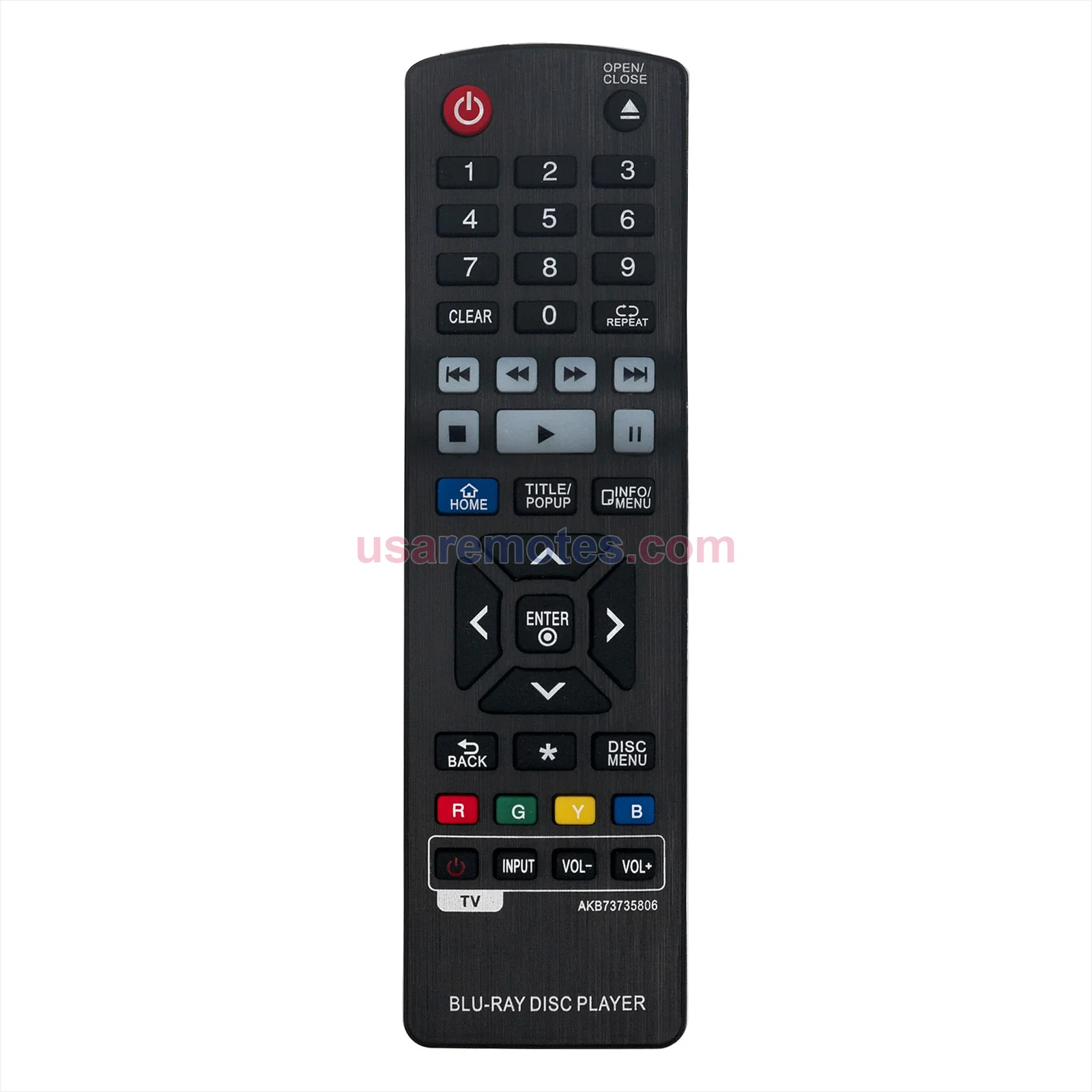 LG UBKM9 remote control replacement LG UBKM9 remote control replacement