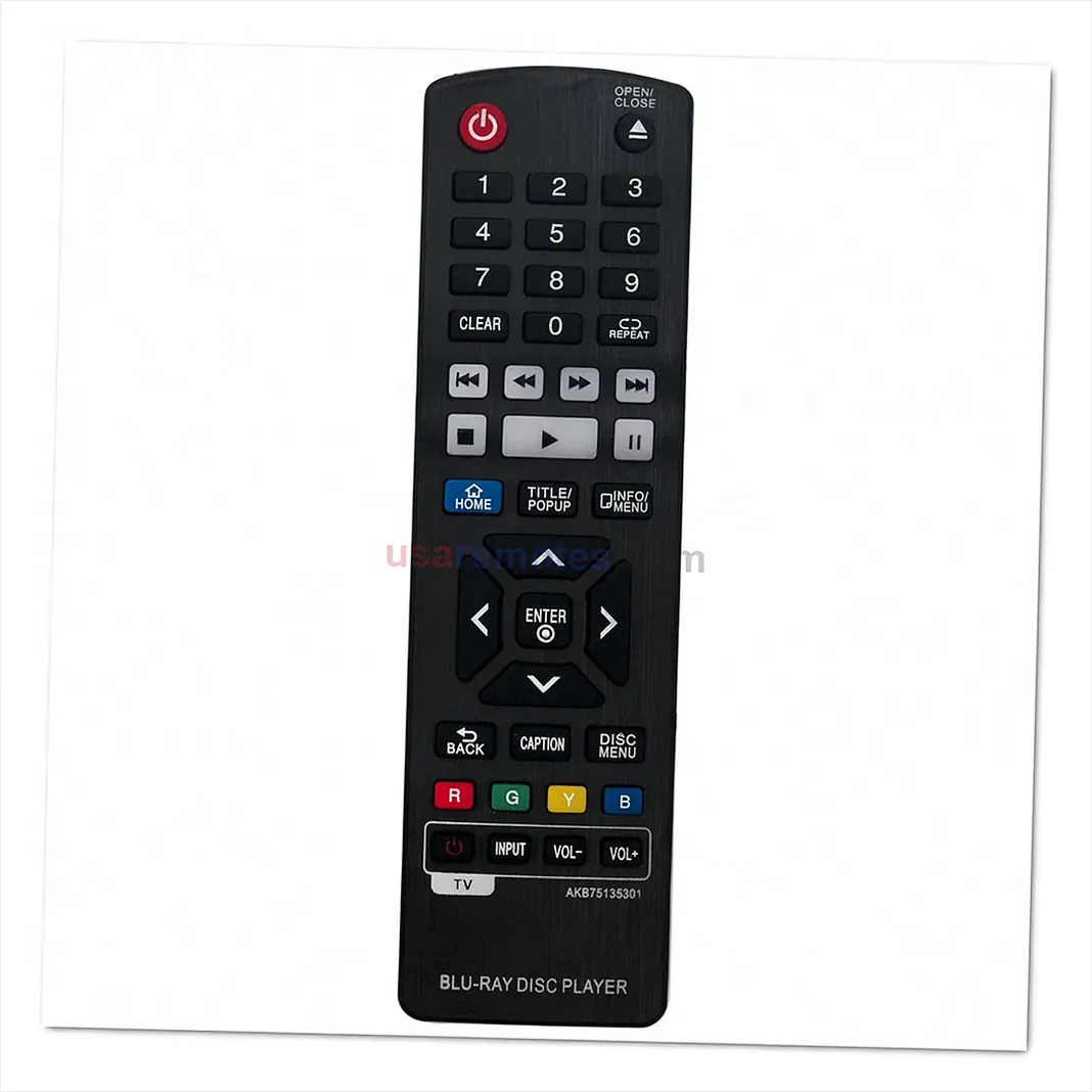 LG UP970 Blu-ray & DVD Player Remote Control