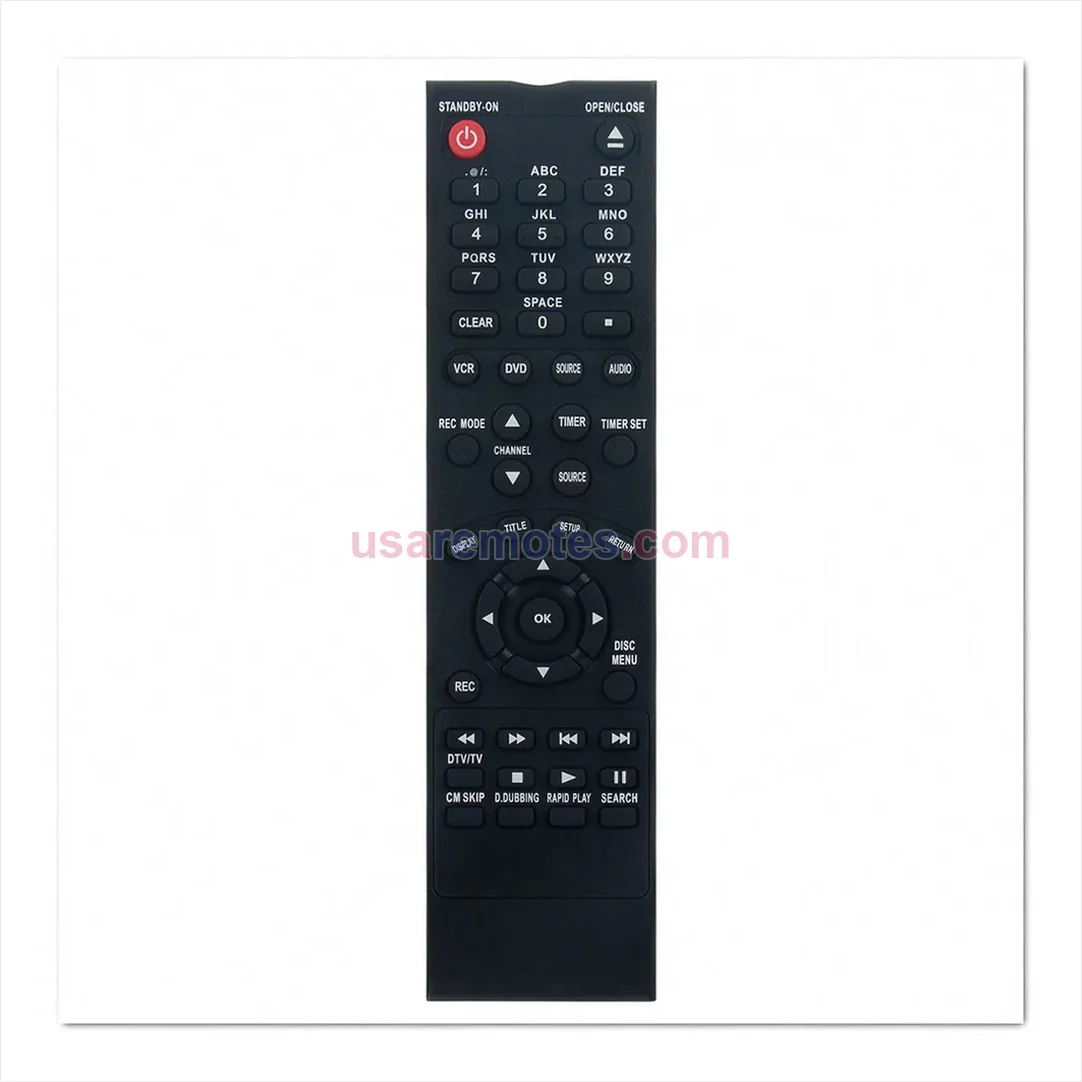 Magnavox SV08R242 DVD remote control replacement Magnavox SV08R242 DVD remote control replacement