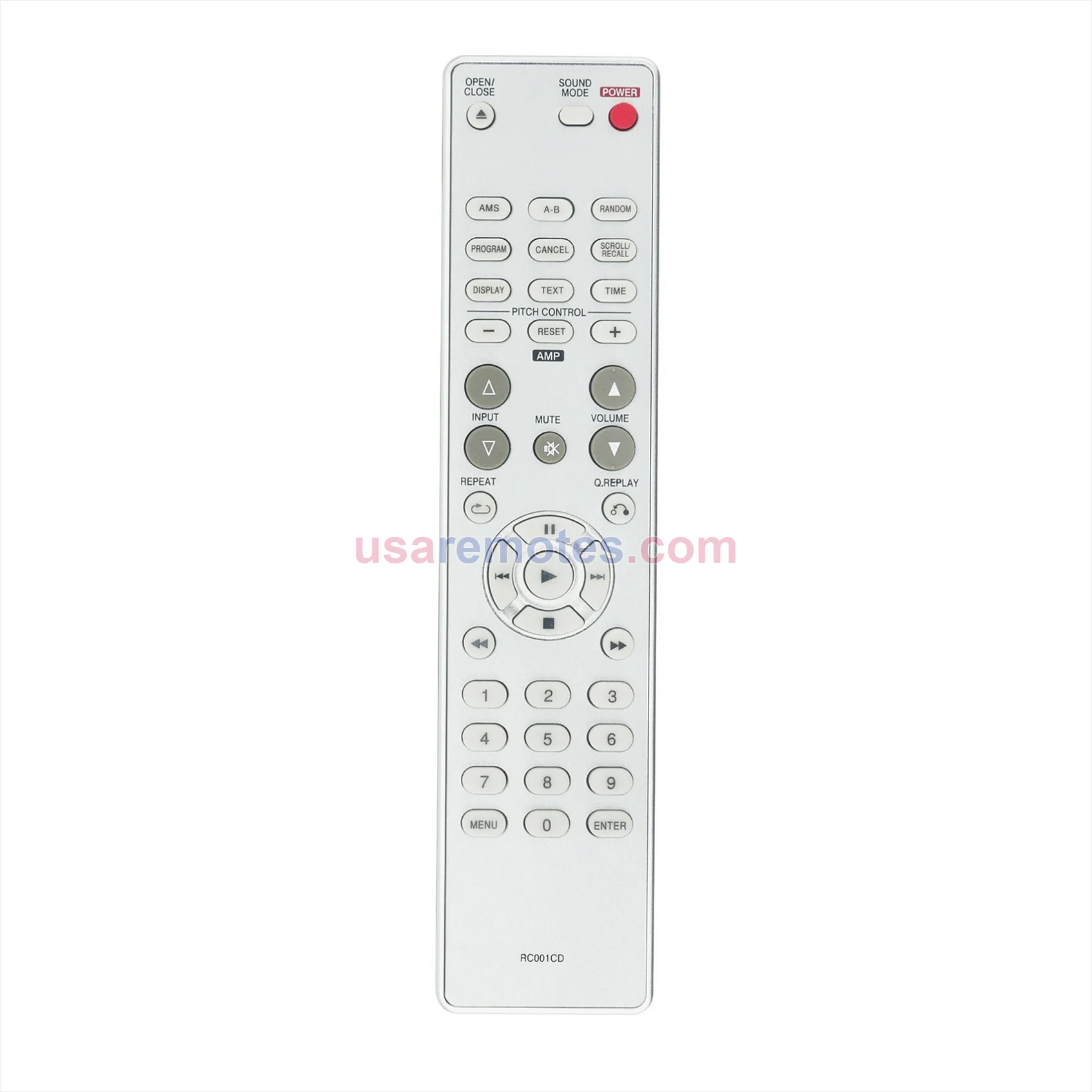 Marantz CD8003 remote control replacement